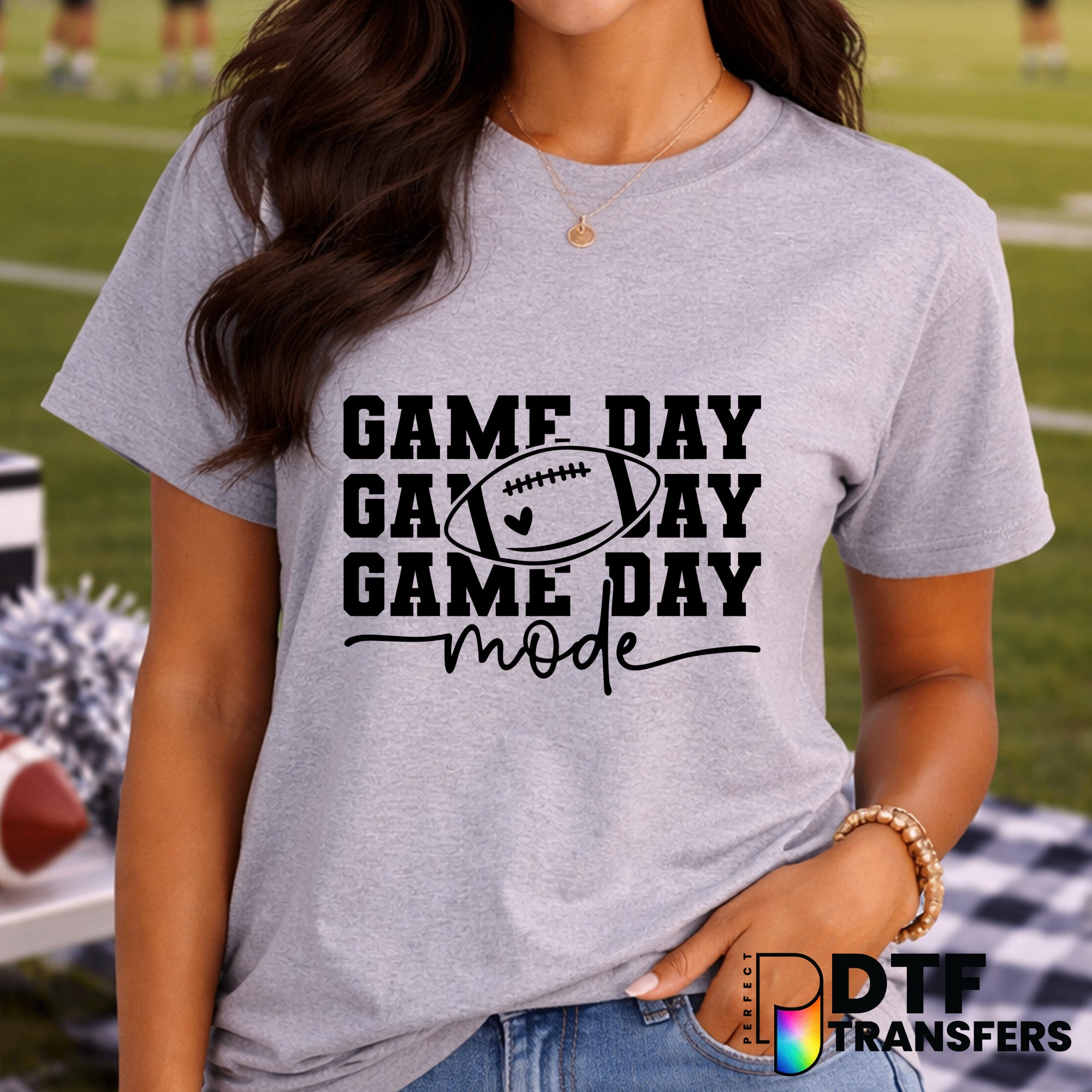 Game Day Mode – Football DTF Transfer