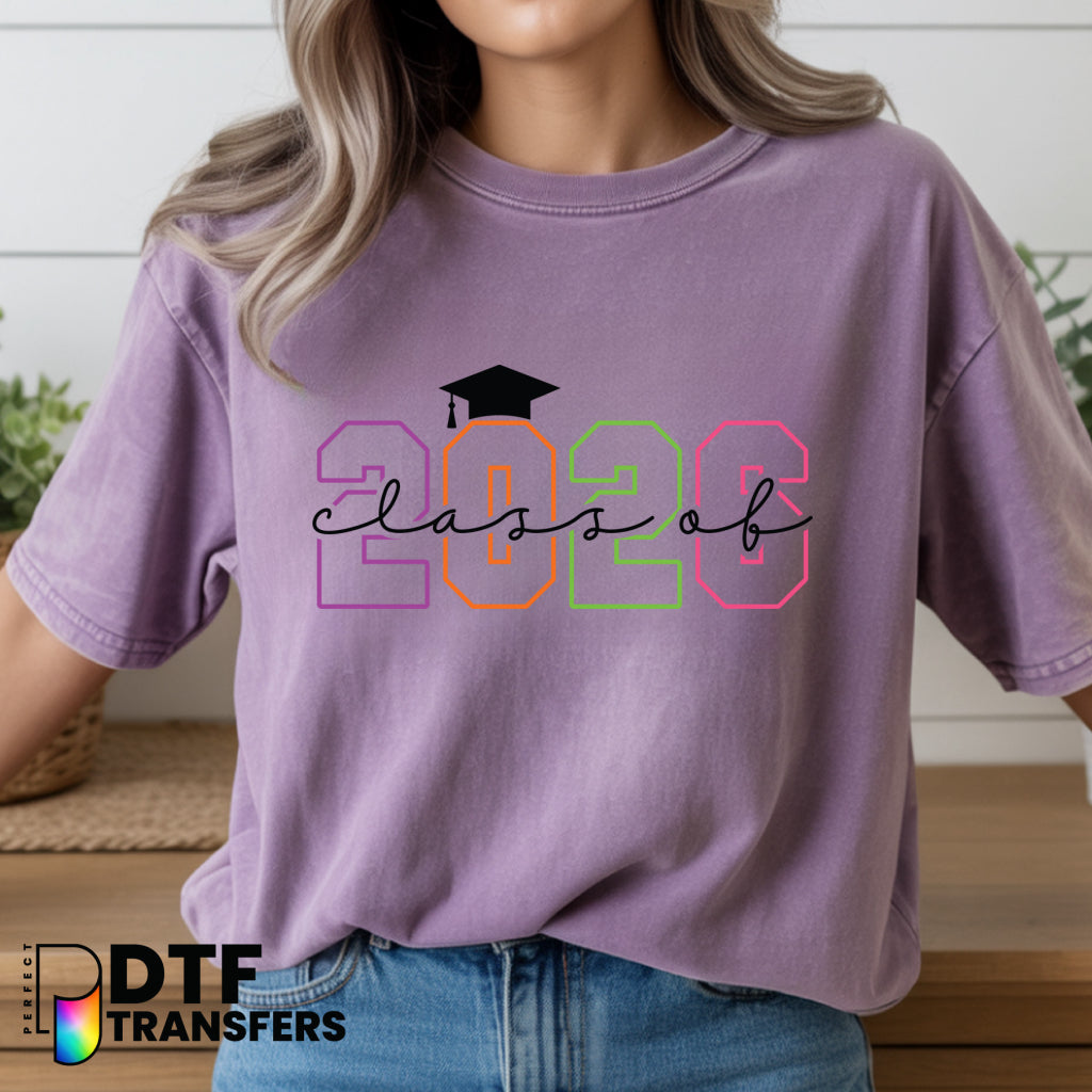 Class of 2026 – Teacher Graduation DTF Transfer