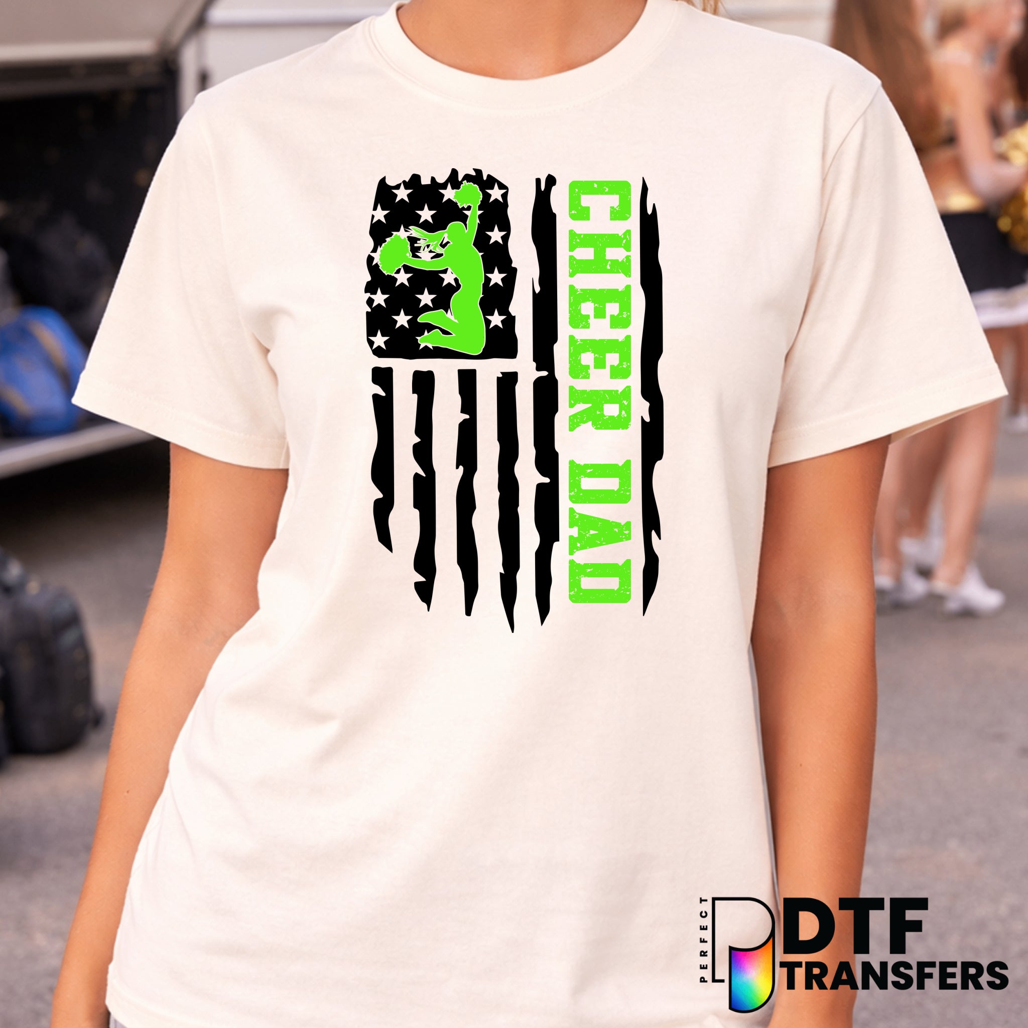 CHEER DAD – Cheerleading DTF Transfer