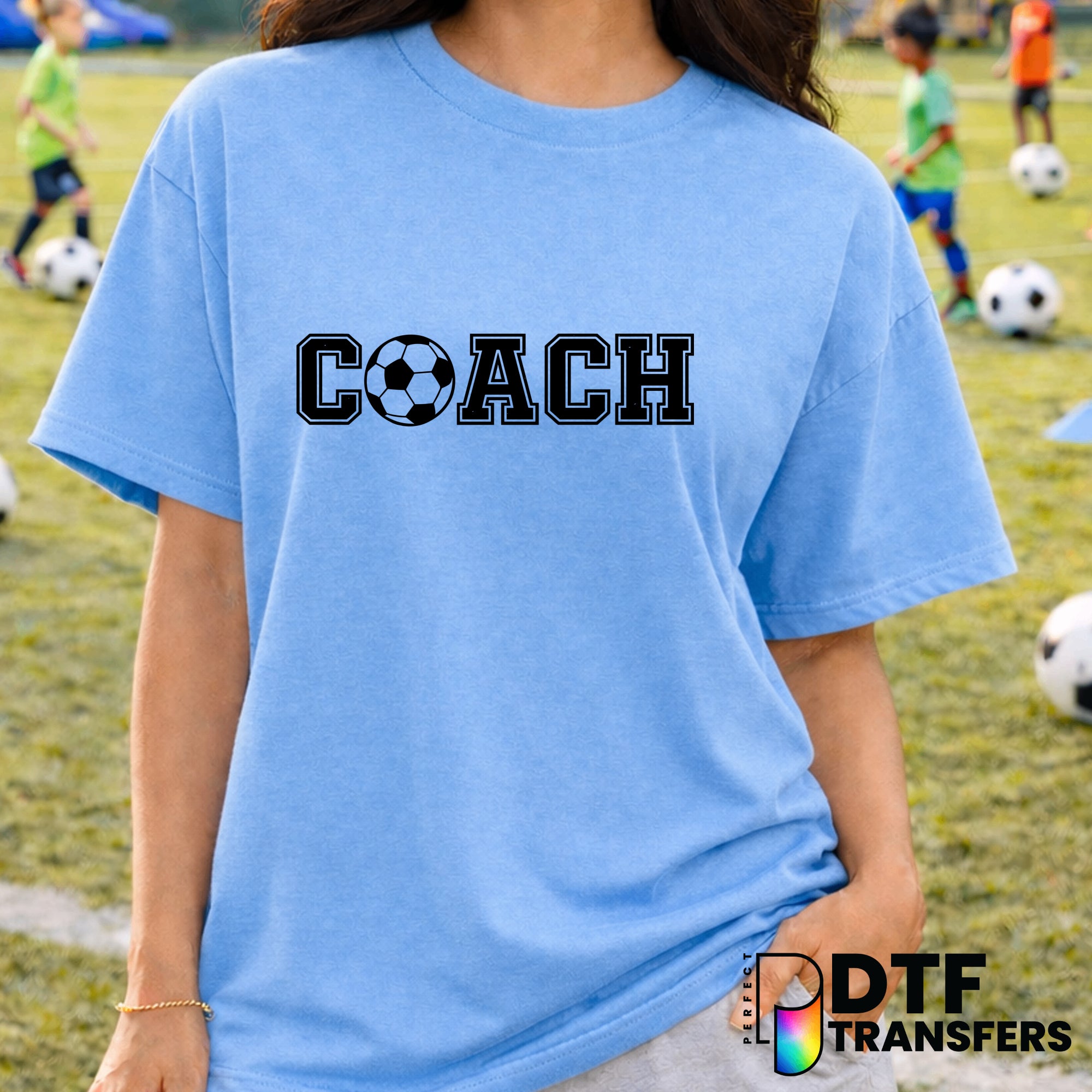 Coach – Soccer DTF Transfer