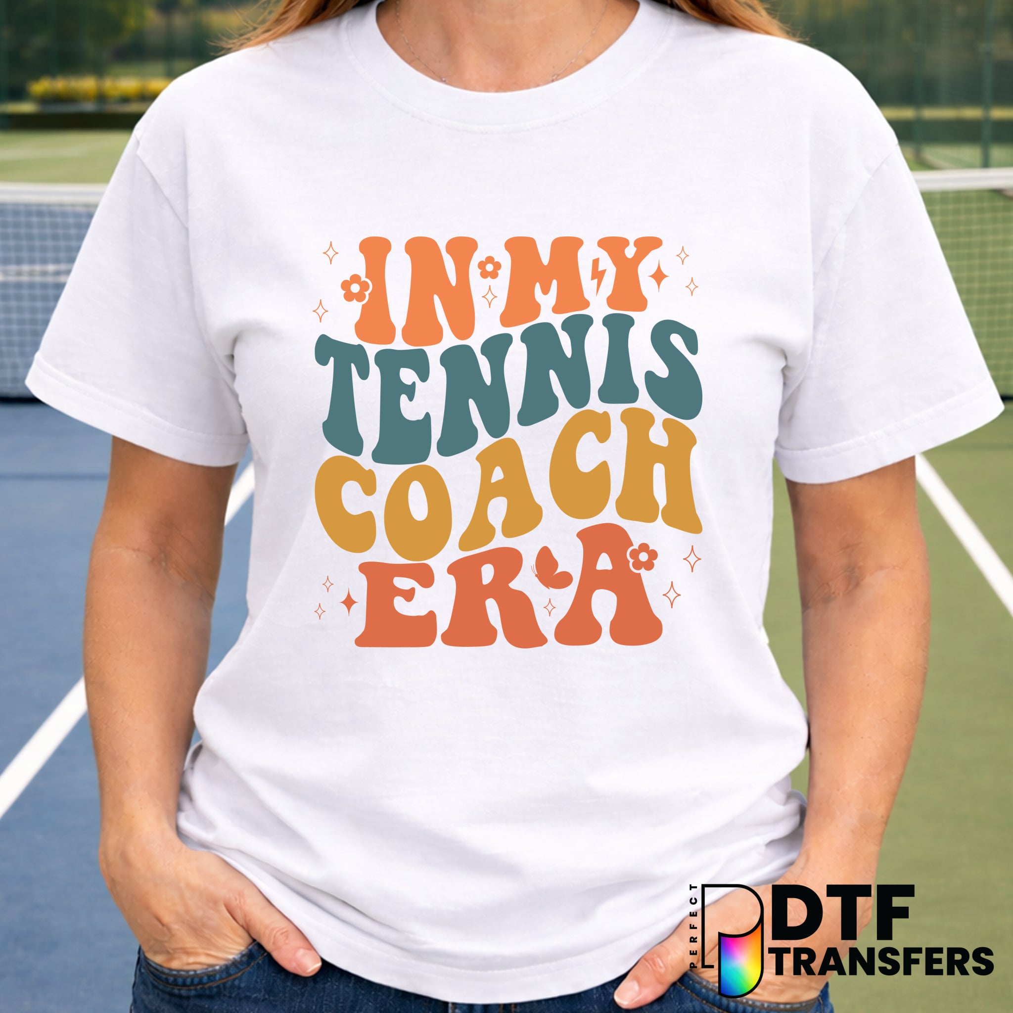 In My Tennis Coach Era – Tennis DTF Transfer