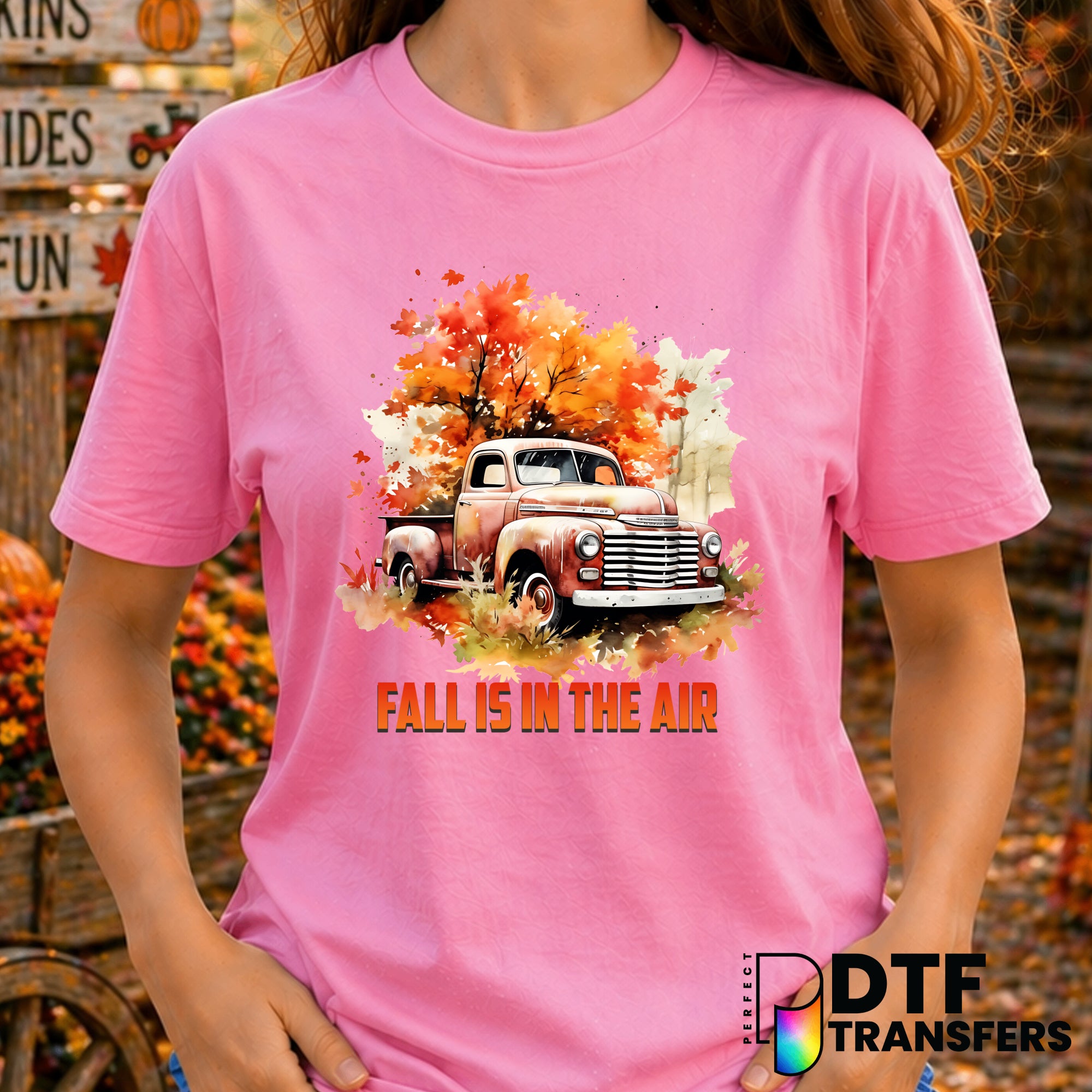 Falls Is In The Air – Thanksgiving DTF Transfer