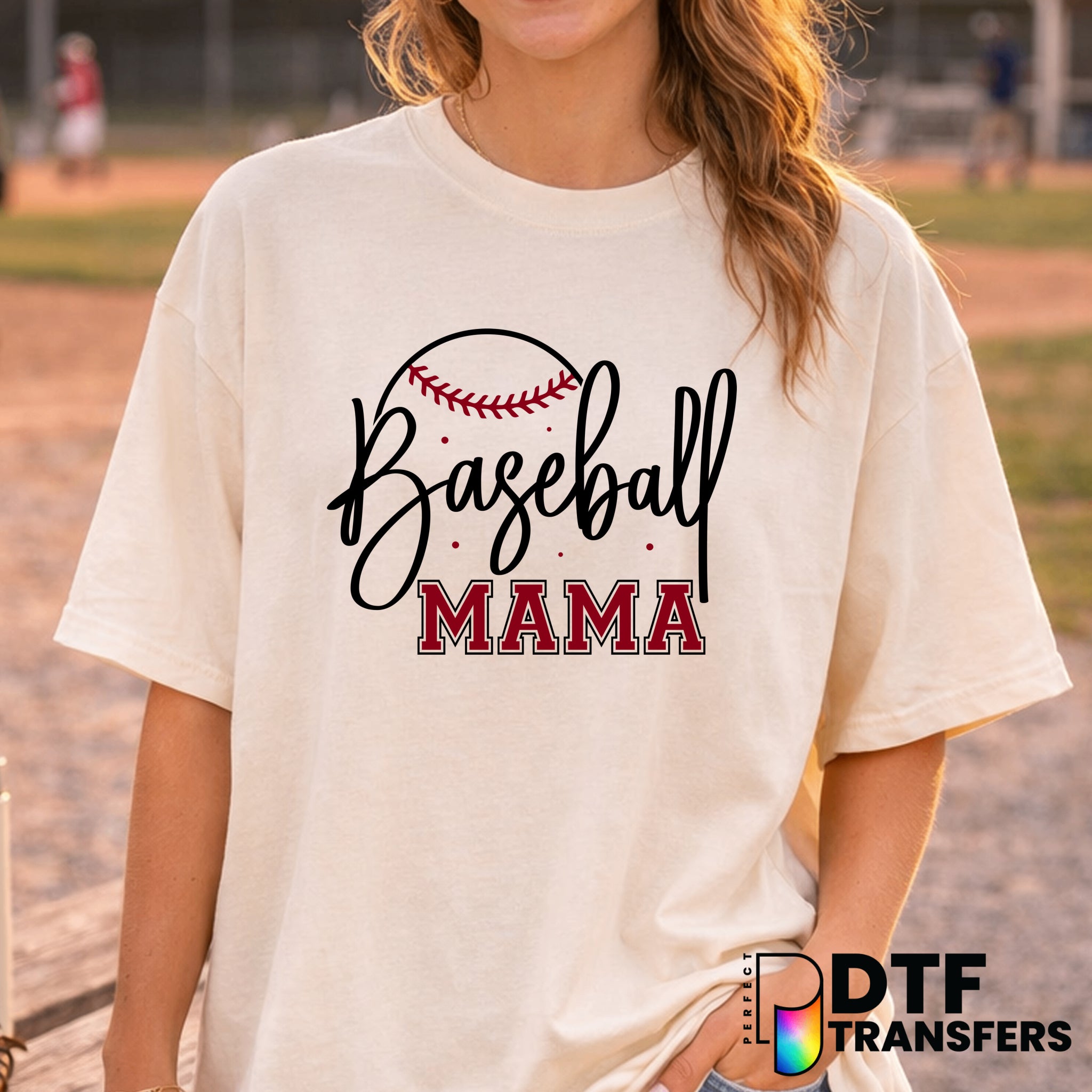 Baseball Mama – Baseball DTF Transfer