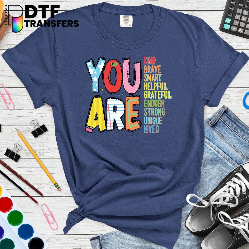 You Are Kind Teacher – Teacher DTF Transfer
