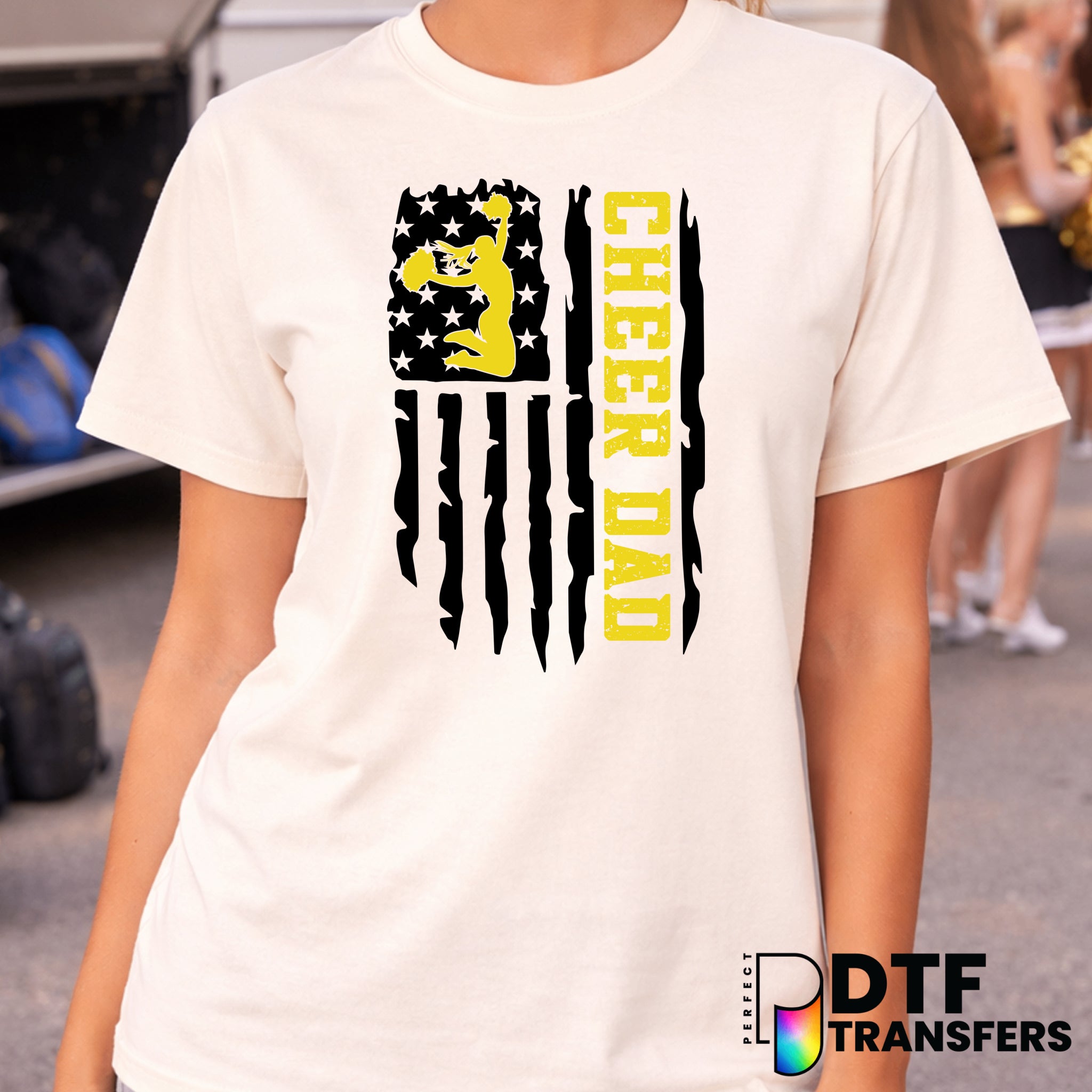 Cheer Dad – Cheerleading DTF Transfer