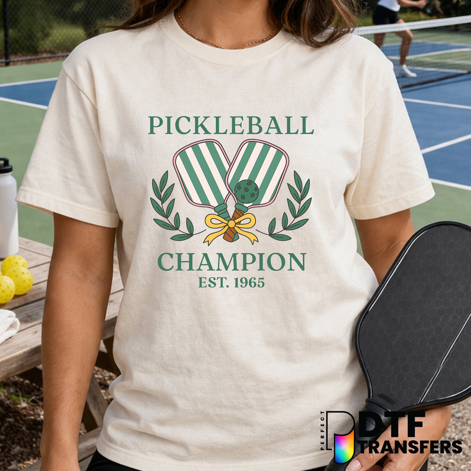 Pickleball Champion – Pickleball DTF Transfer
