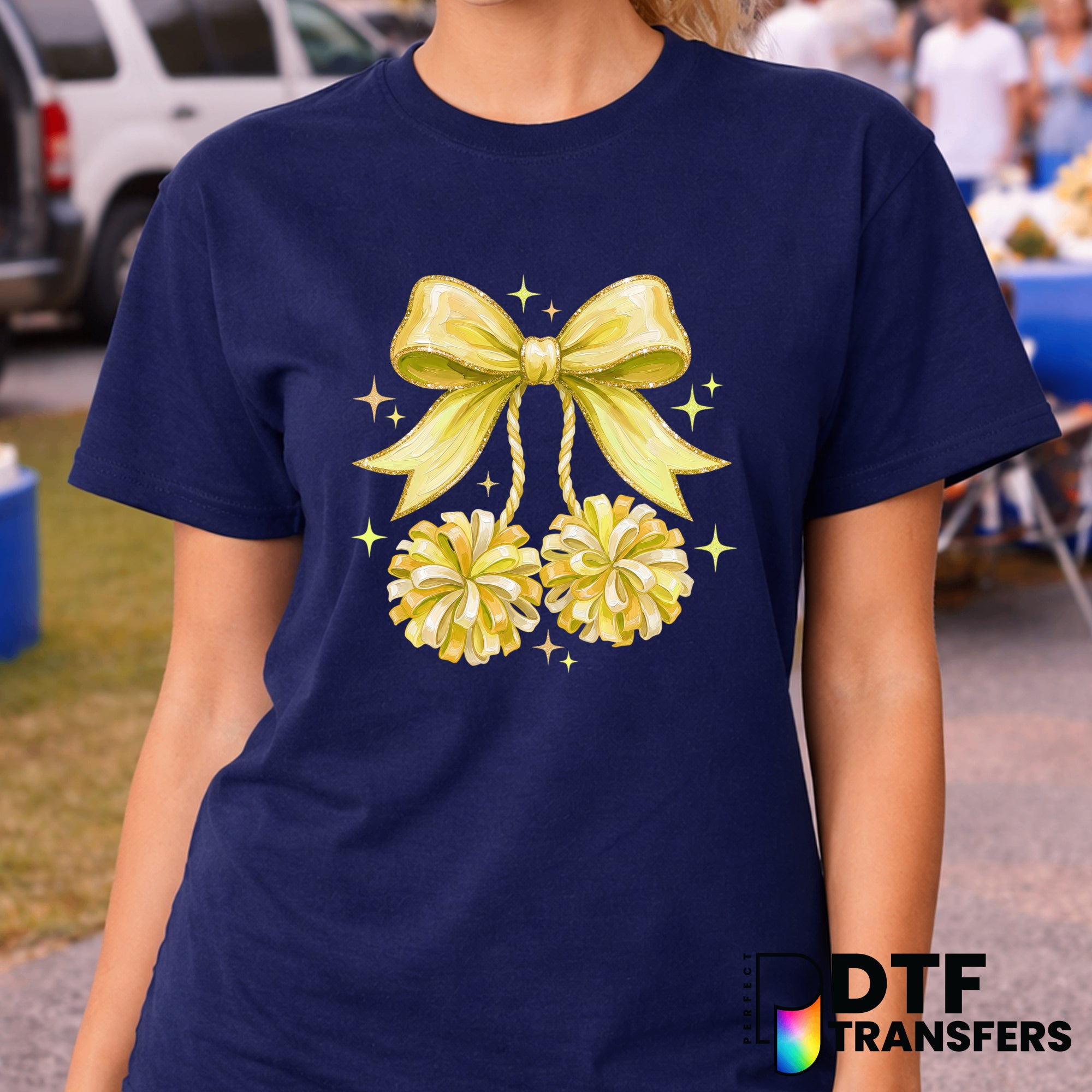 Cheer Mom – Cheerleading DTF Transfer