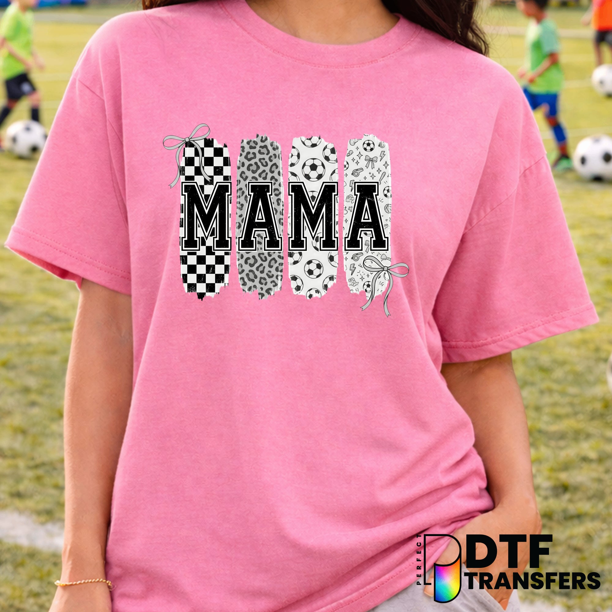 Mama Soccer – Soccer DTF Transfer
