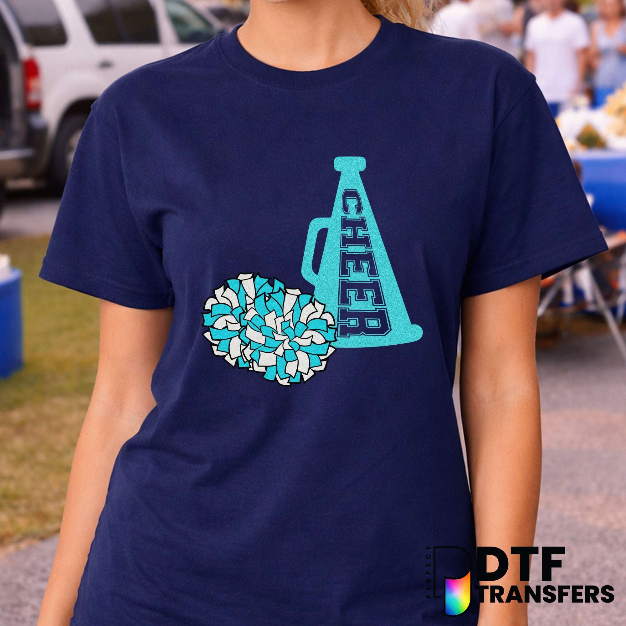 CHEER MOM – Cheerleading DTF Transfer