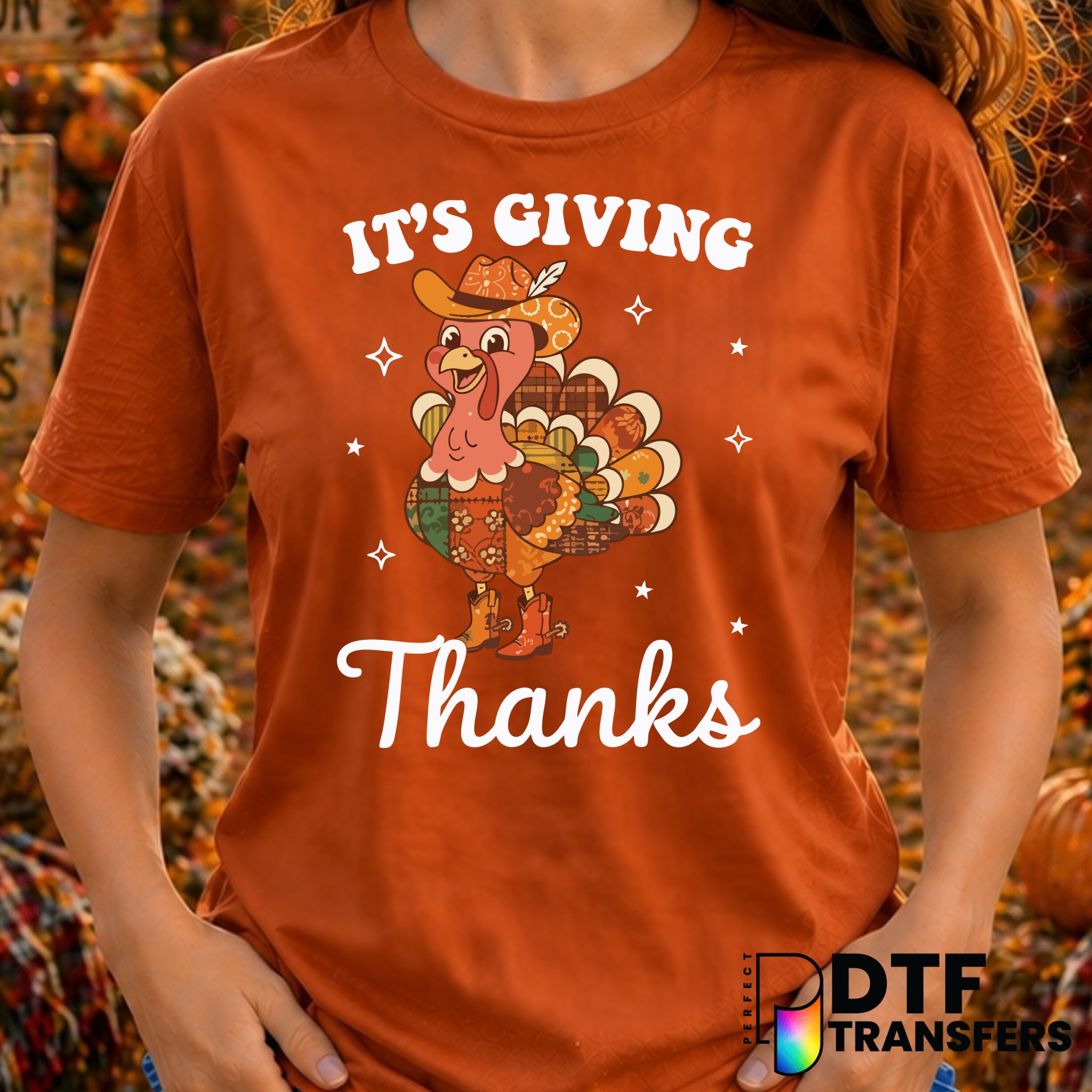 It's Giving Thanks – Thanksgiving DTF Transfer