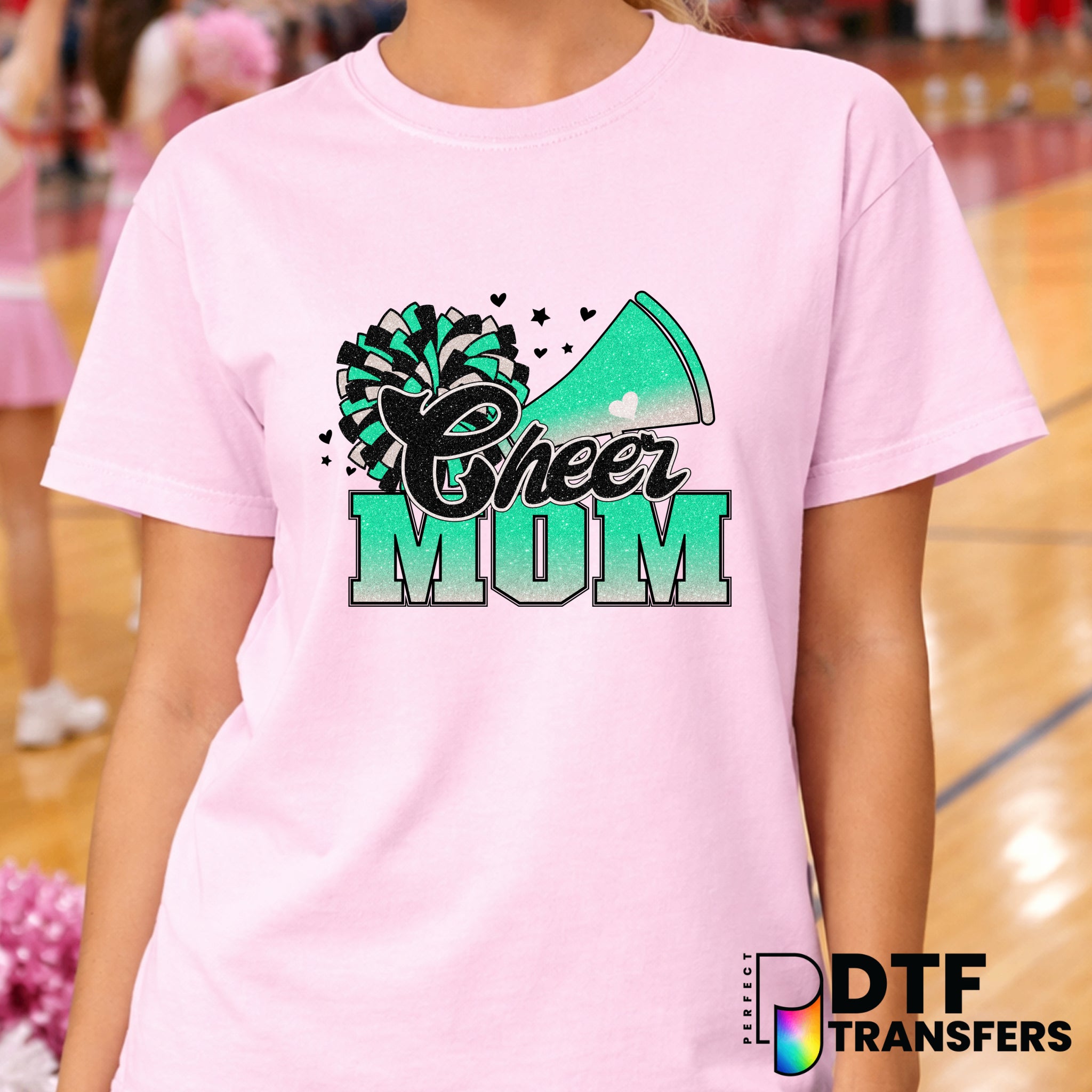 Cheer Mom – Cheerleading DTF Transfer