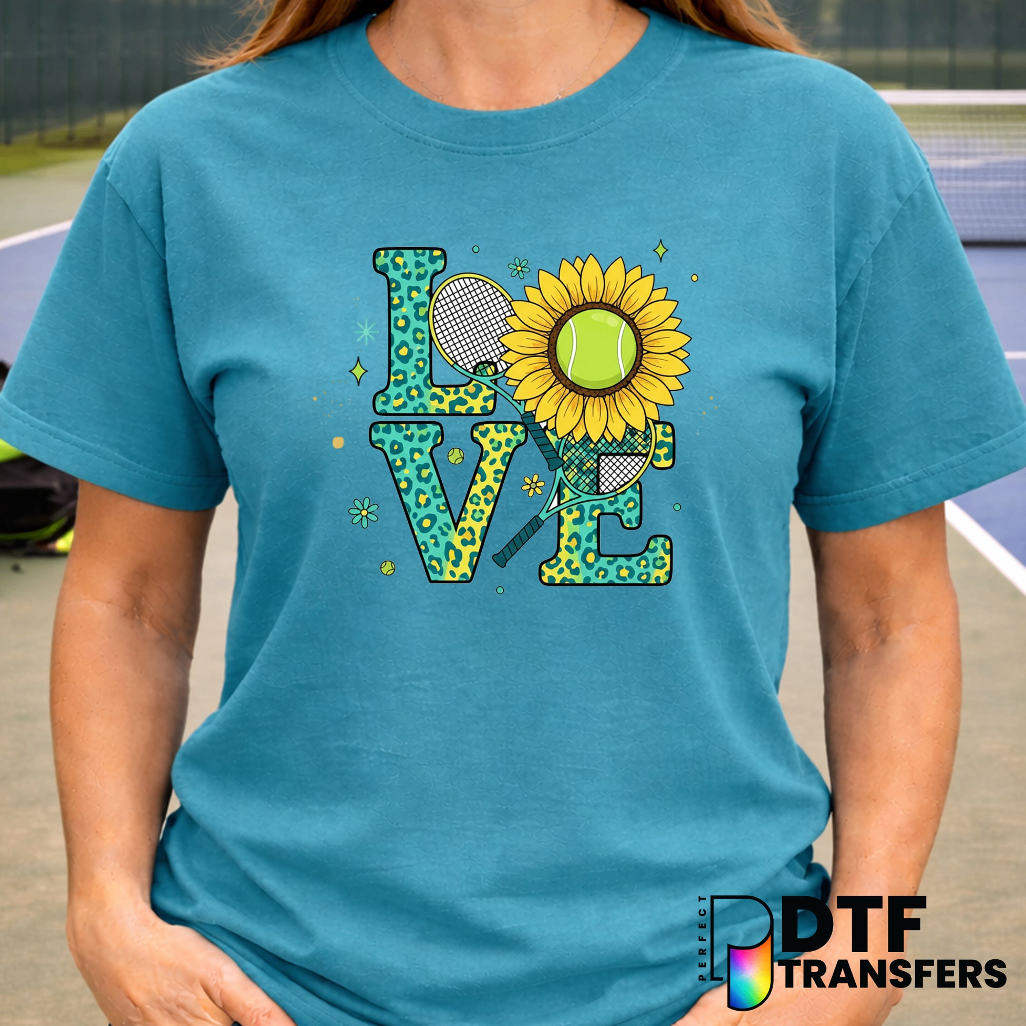Tennis Love – Tennis DTF Transfer