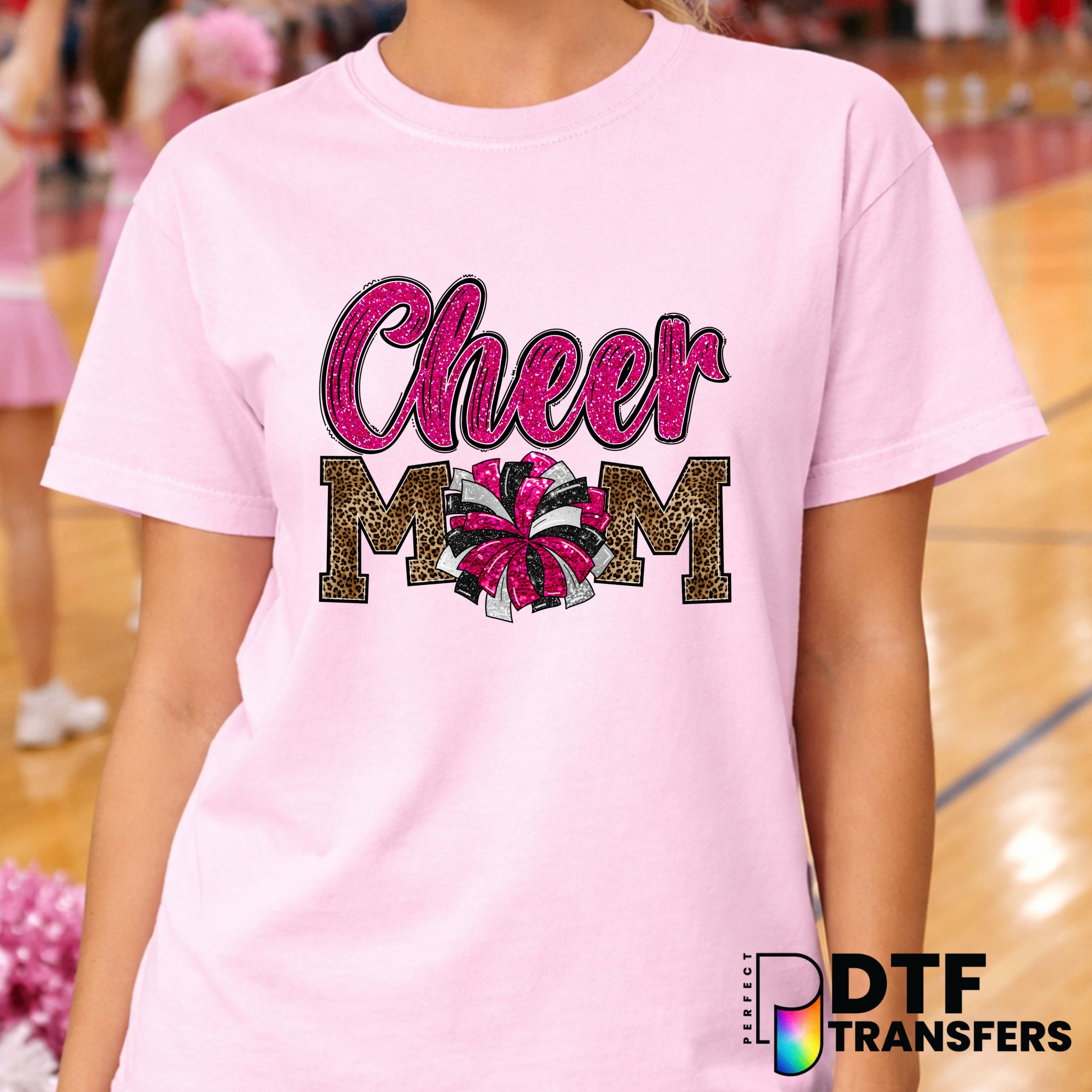 Cheer Mom – Cheerleading DTF Transfer