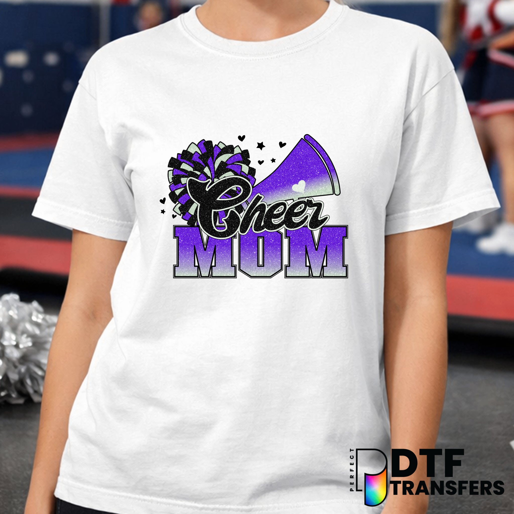Cheer Mom – Cheerleading DTF Transfer