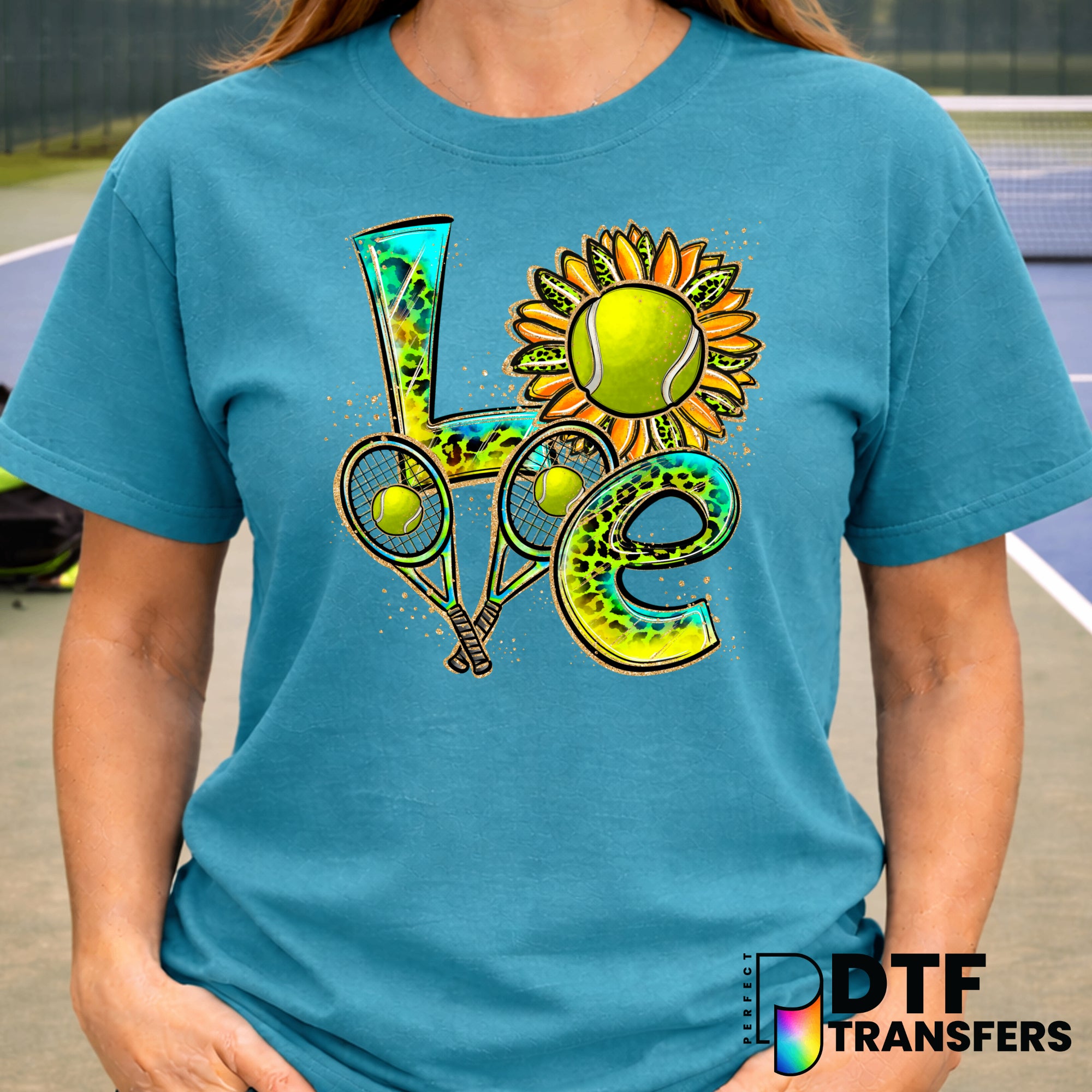 Tennis Love – Tennis DTF Transfer