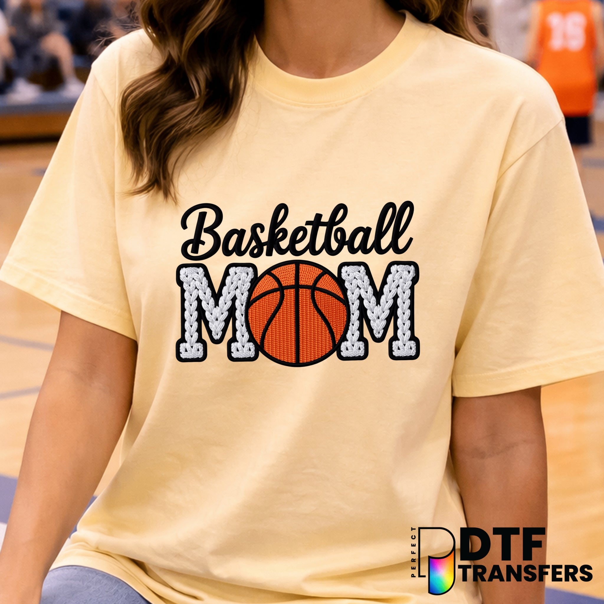 Basketball Mom – Basketball DTF Transfer