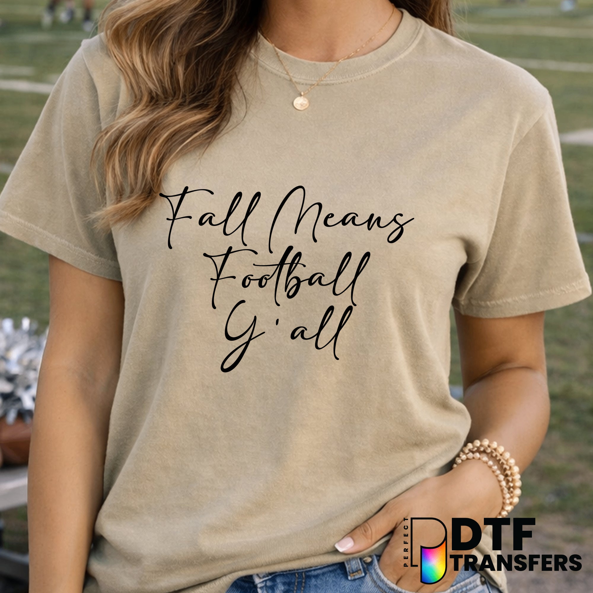 Fall Means Football Y'all – Football DTF Transfer