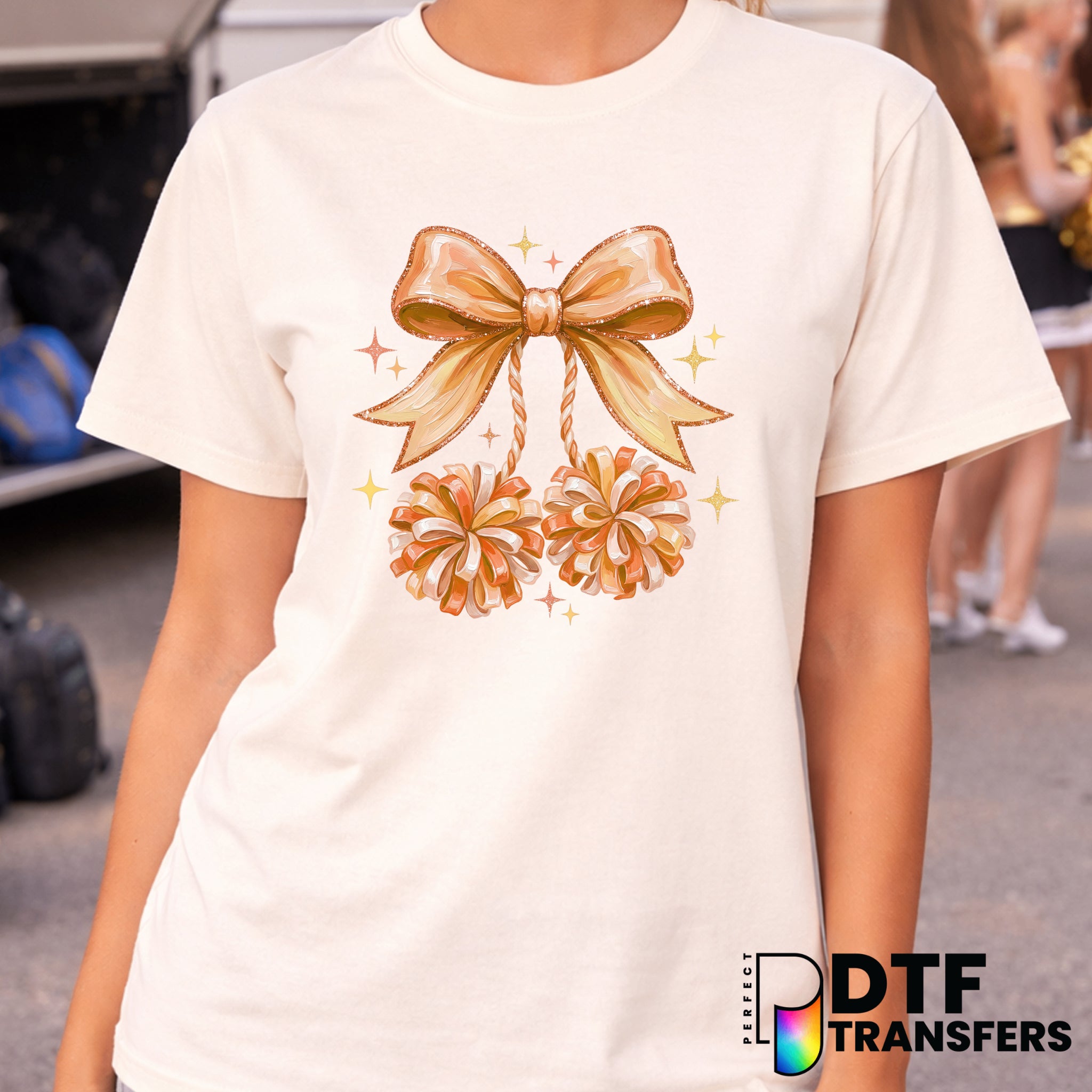 Cheer Mom – Cheerleading DTF Transfer
