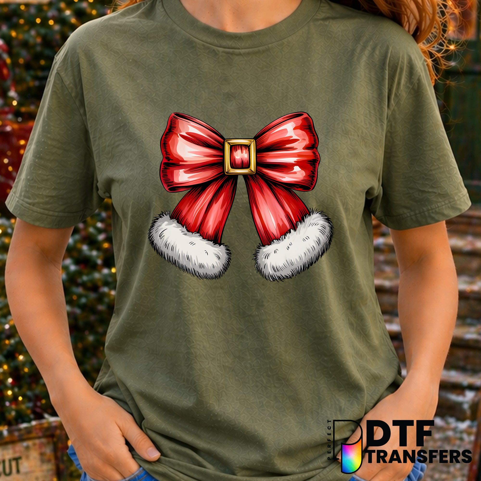 Santa Claus Watercolor – Christmas DTF Transfer