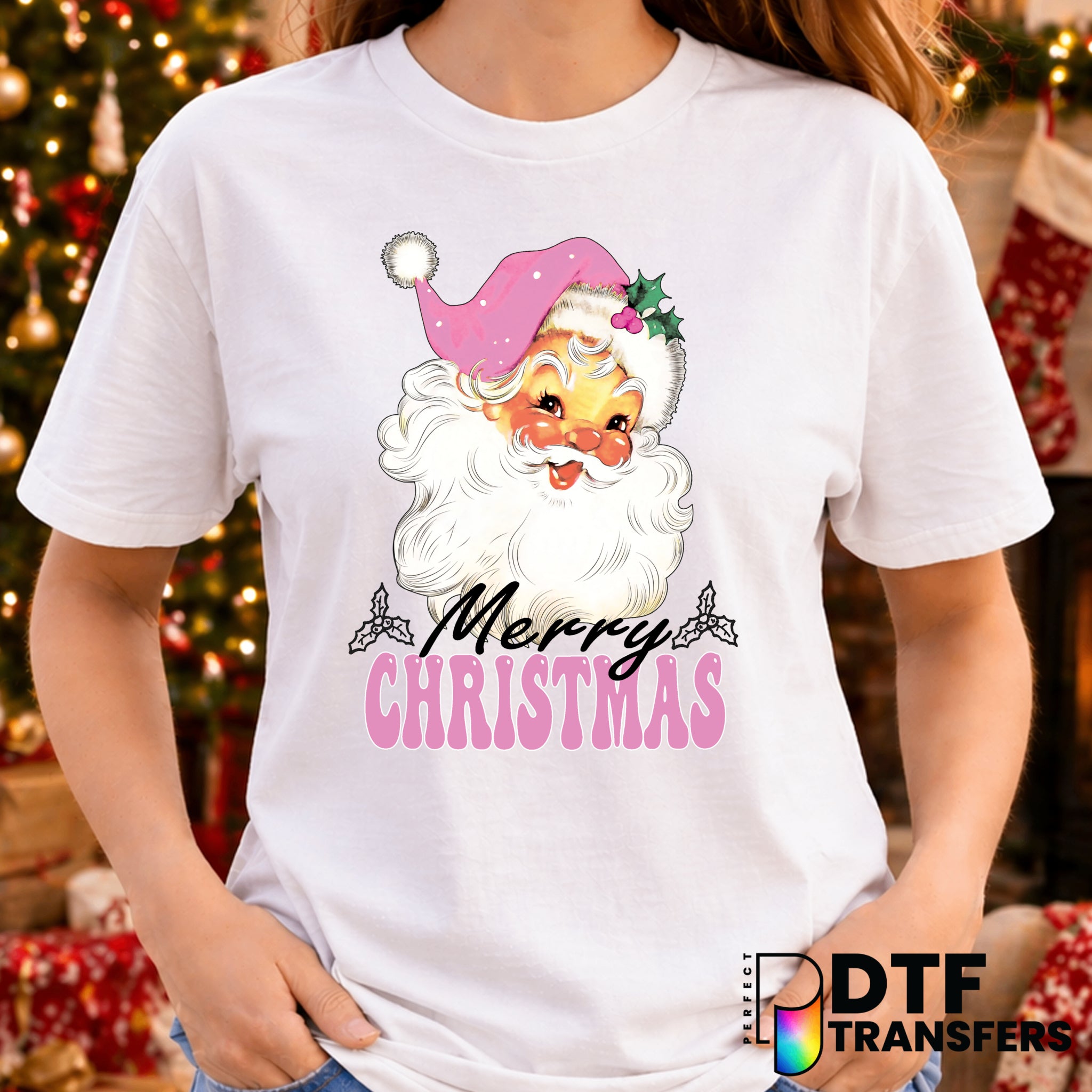 Merry Christmas – Christmas DTF Transfer