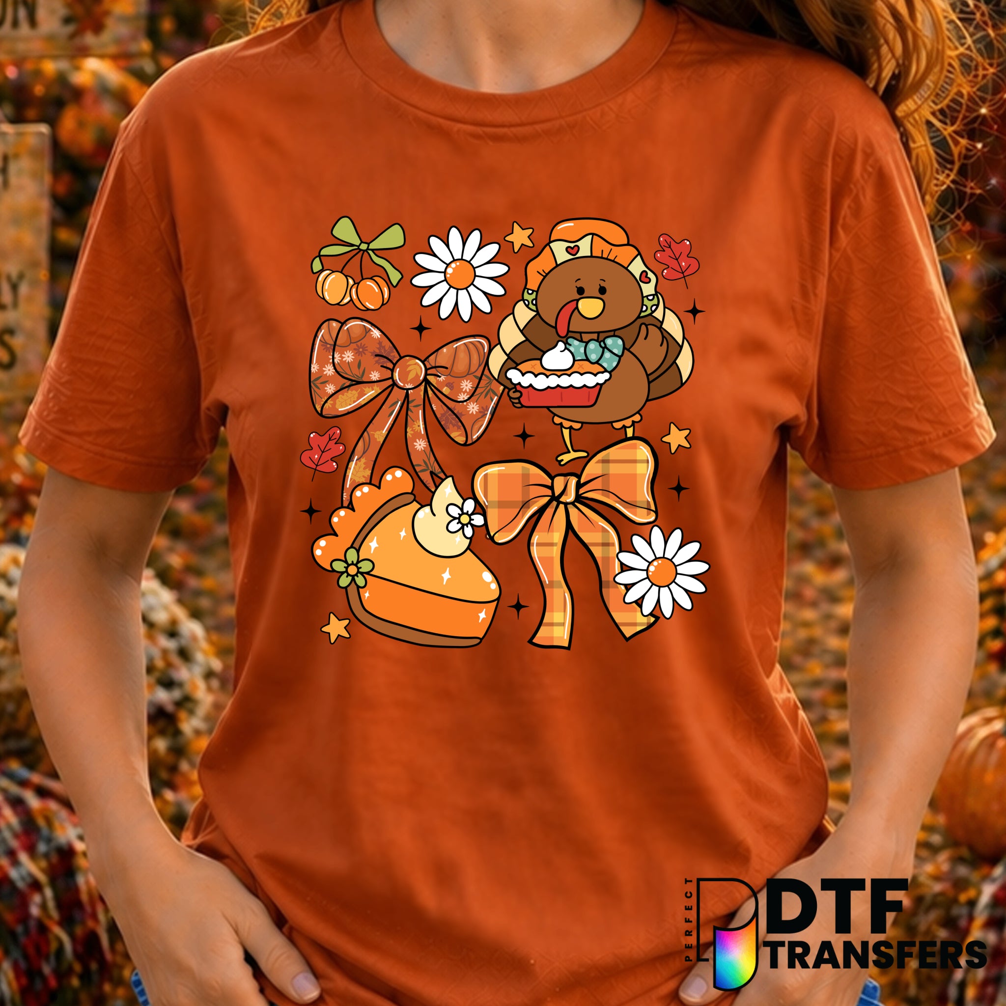 Gobble Gobble Y'all – Thanksgiving DTF Transfer