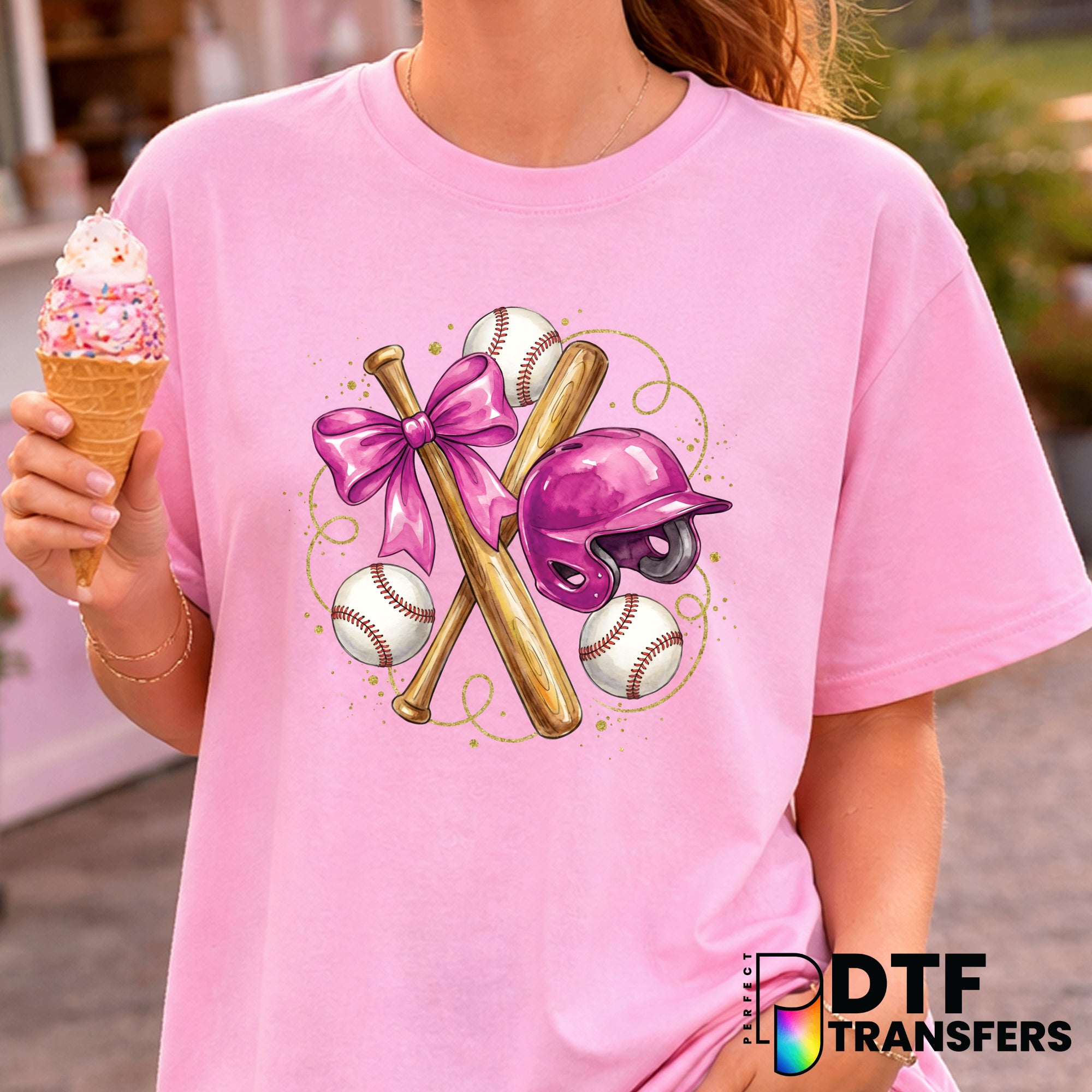Baseball Mom – Baseball DTF Transfer
