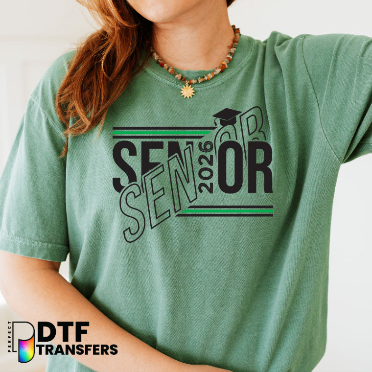 Senior 2026 Graduation Cap – Teacher School DTF Transfer