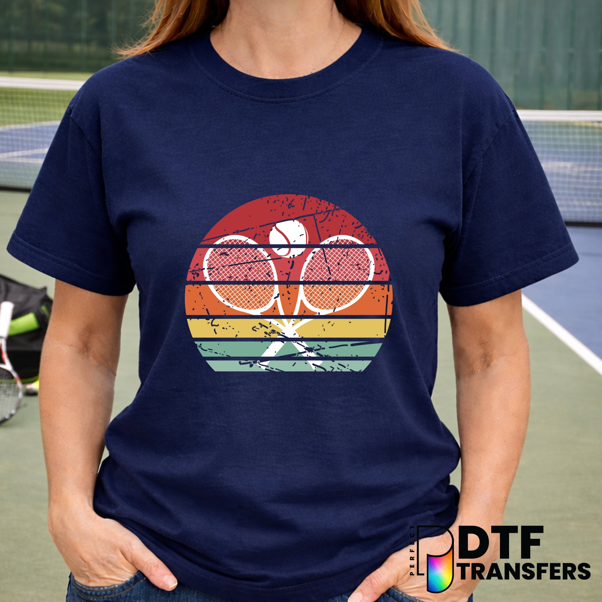 SERVE IT UP – Tennis DTF Transfer