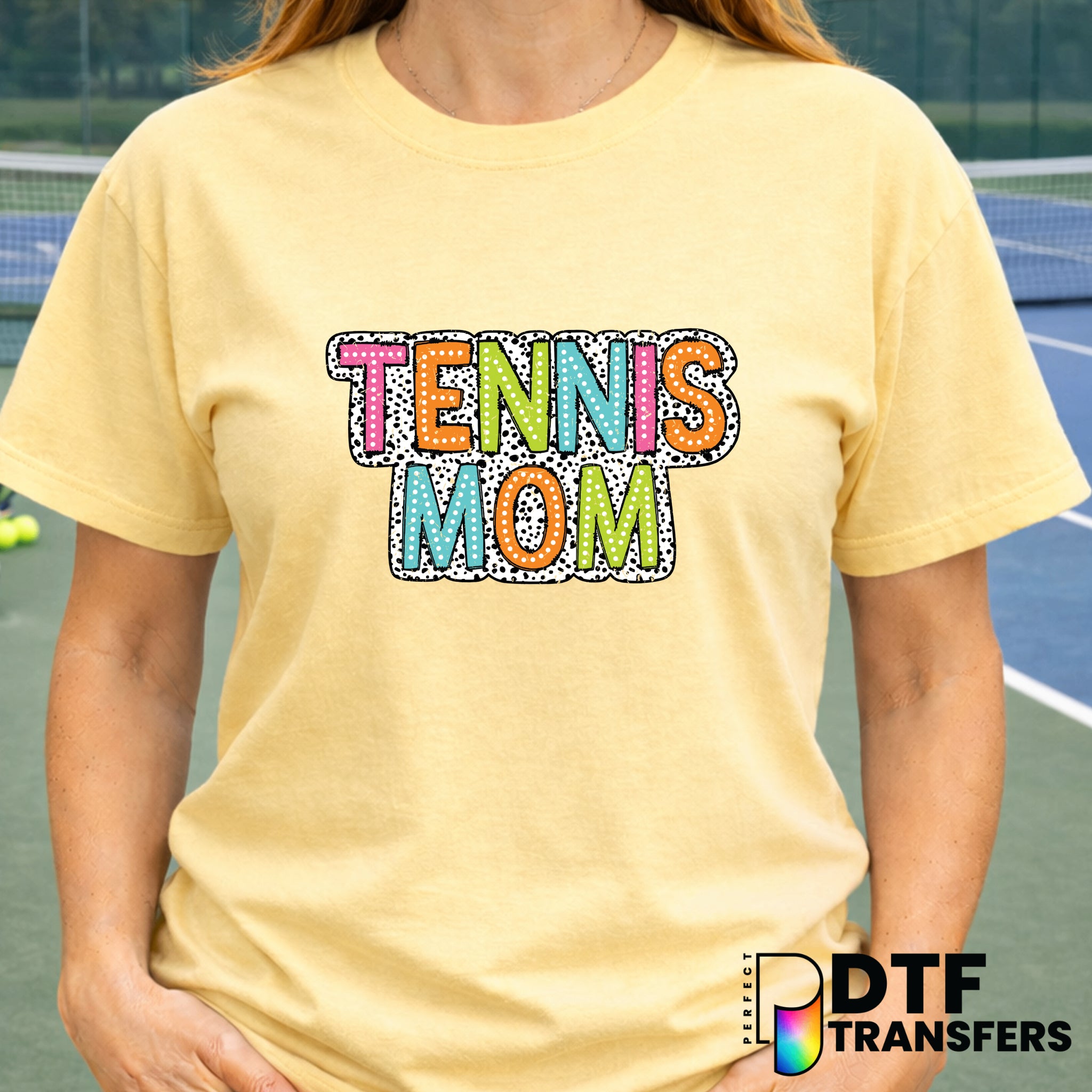 Tennis Mom – Tennis DTF Transfer