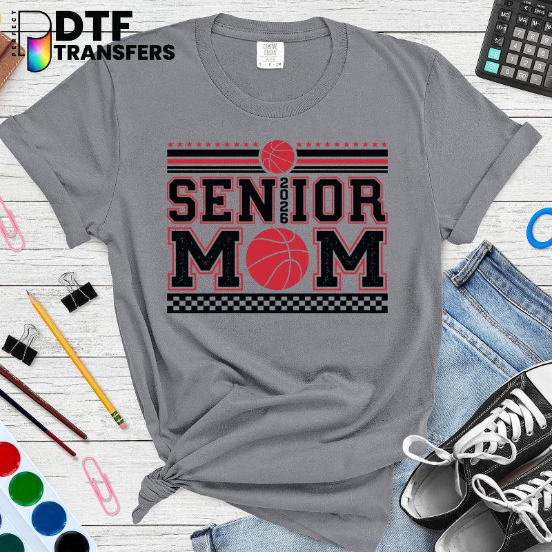 Basketball Senior Mom 2026 – Teacher DTF Transfer