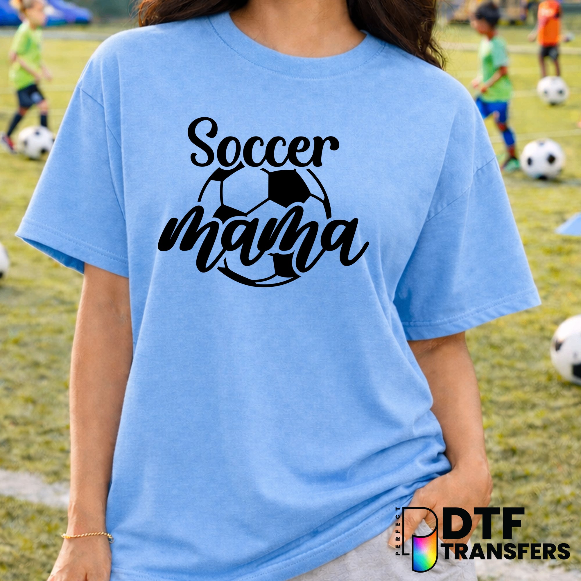 Soccer Mama – Soccer DTF Transfer