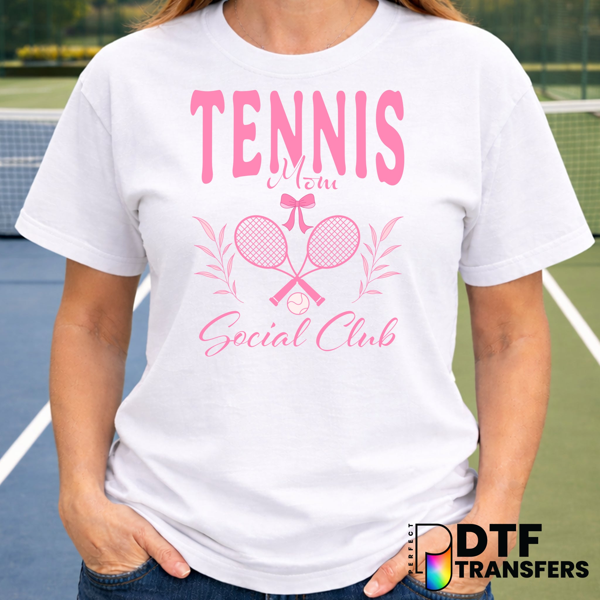 VINTAGE TENNIS MOM SOCIAL CLUB – Tennis DTF Transfer