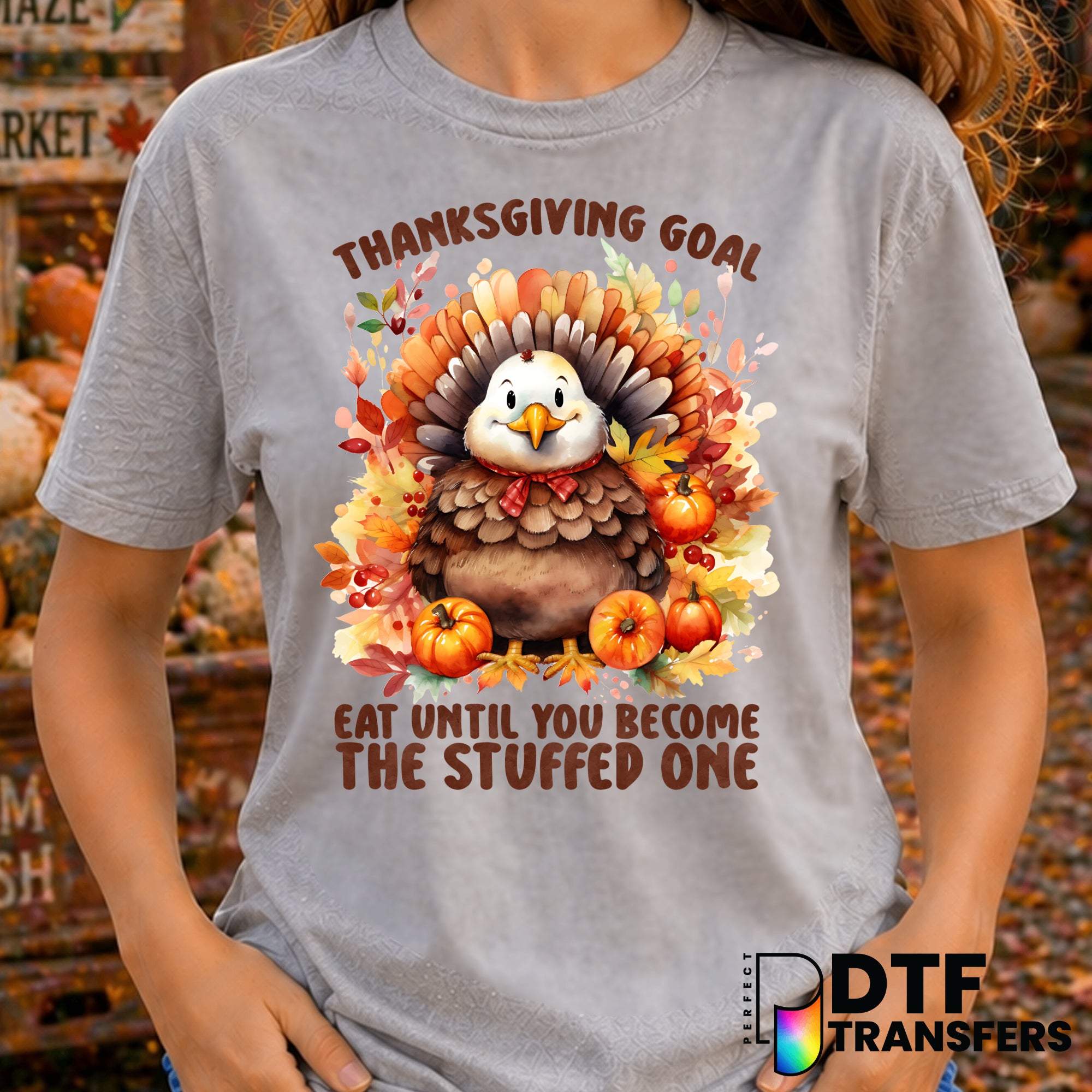 Thanksgiving Goals – Thanksgiving DTF Transfer