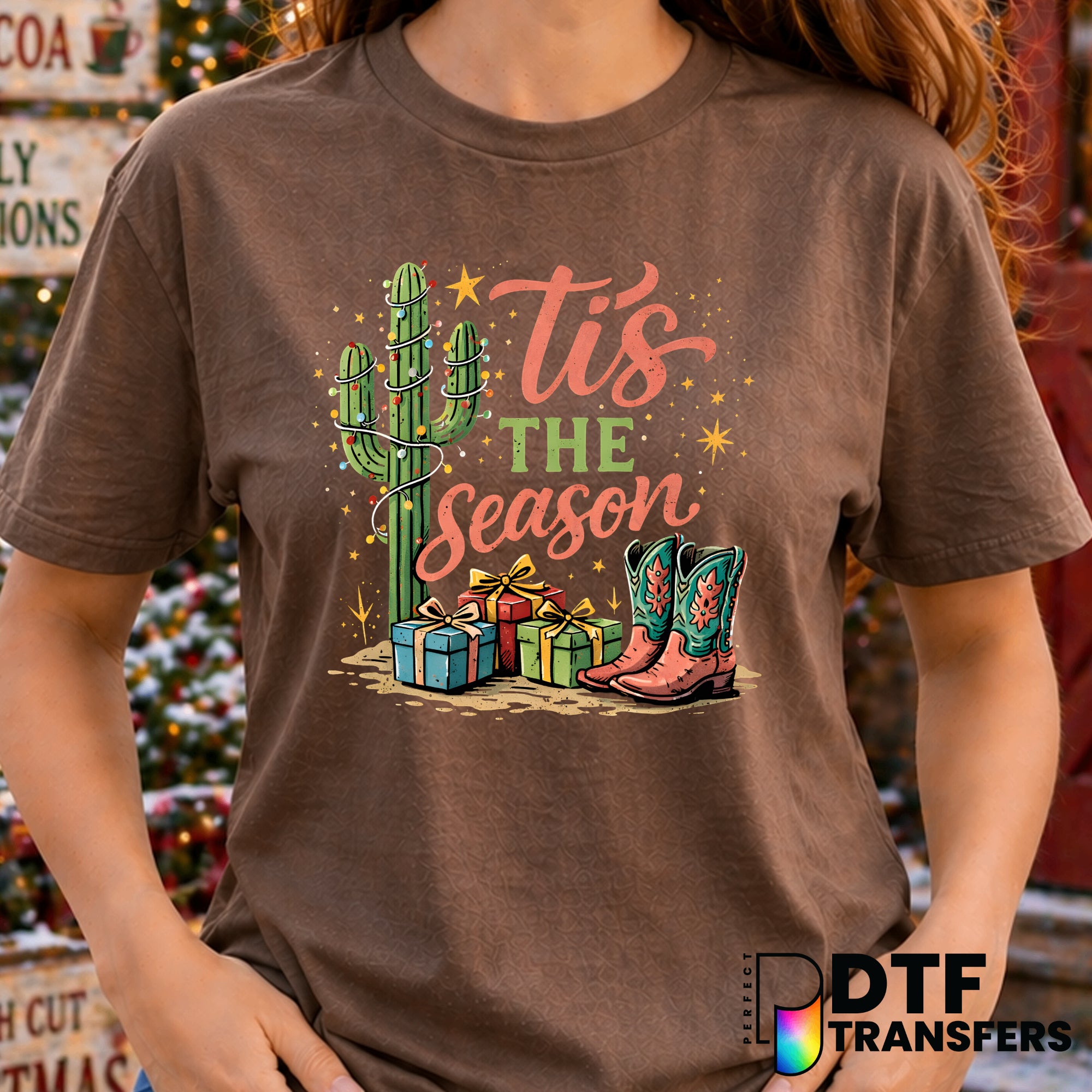 Tis the Season – Christmas DTF Transfer