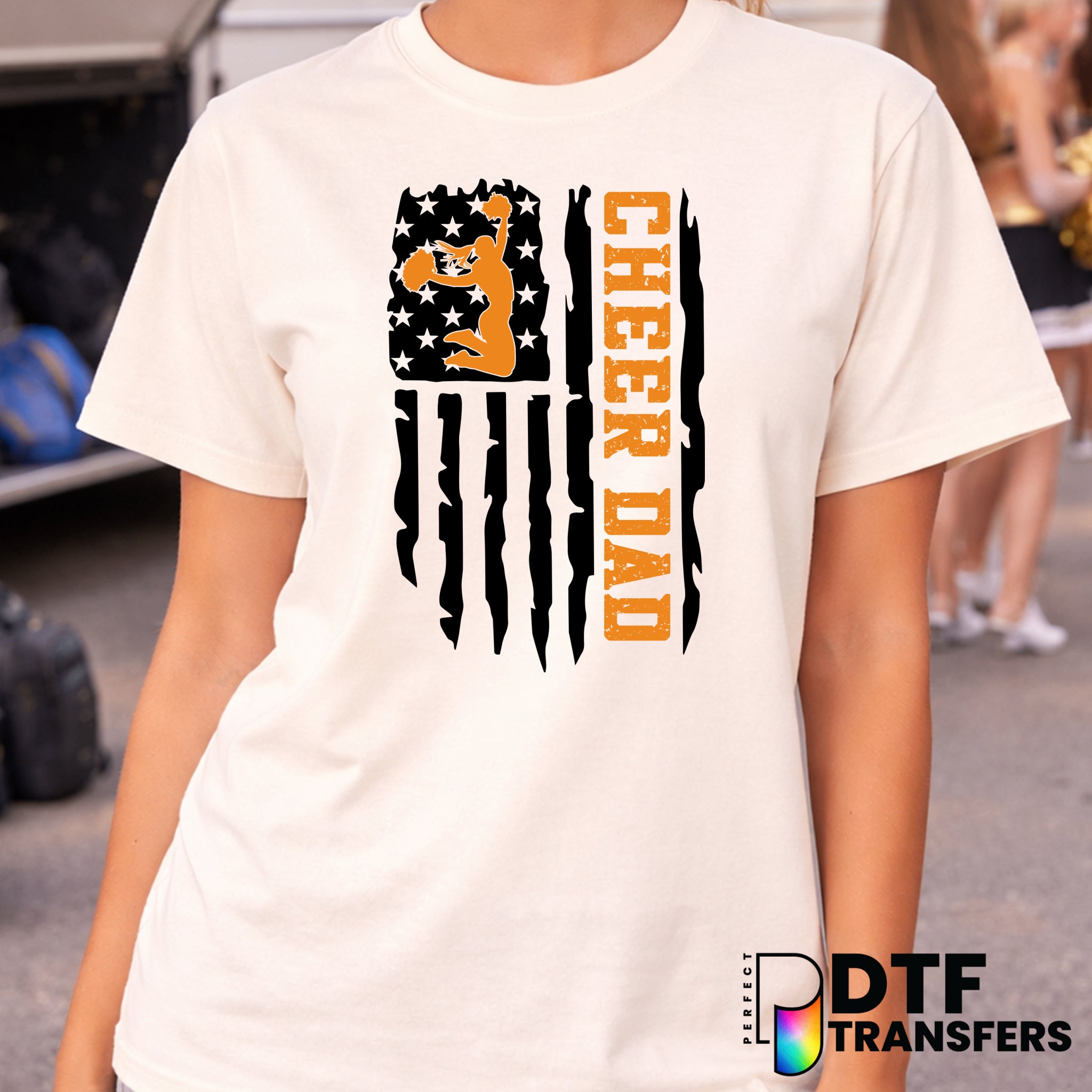 Cheer Dad – Cheerleading DTF Transfer