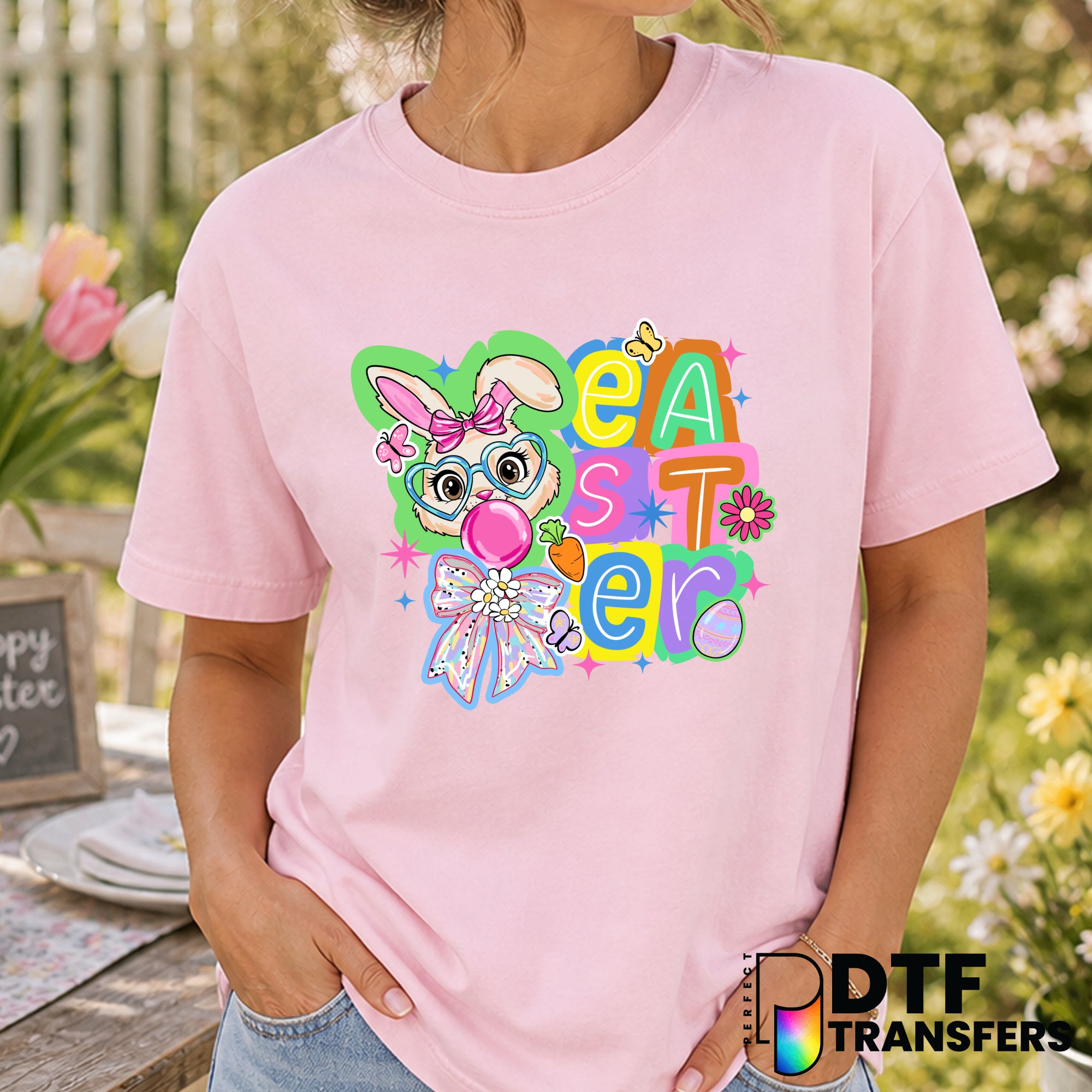 HAPPY EASTER – Easter DTF Transfer