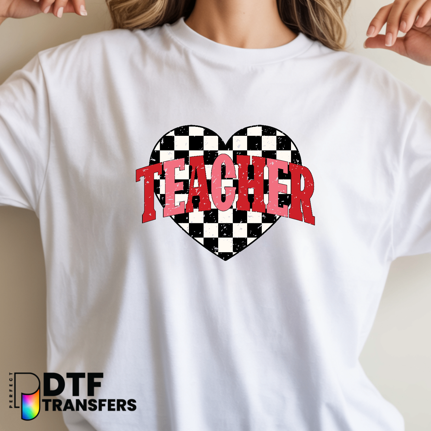 Happy Valentines Day Teacher – Teacher DTF Transfer