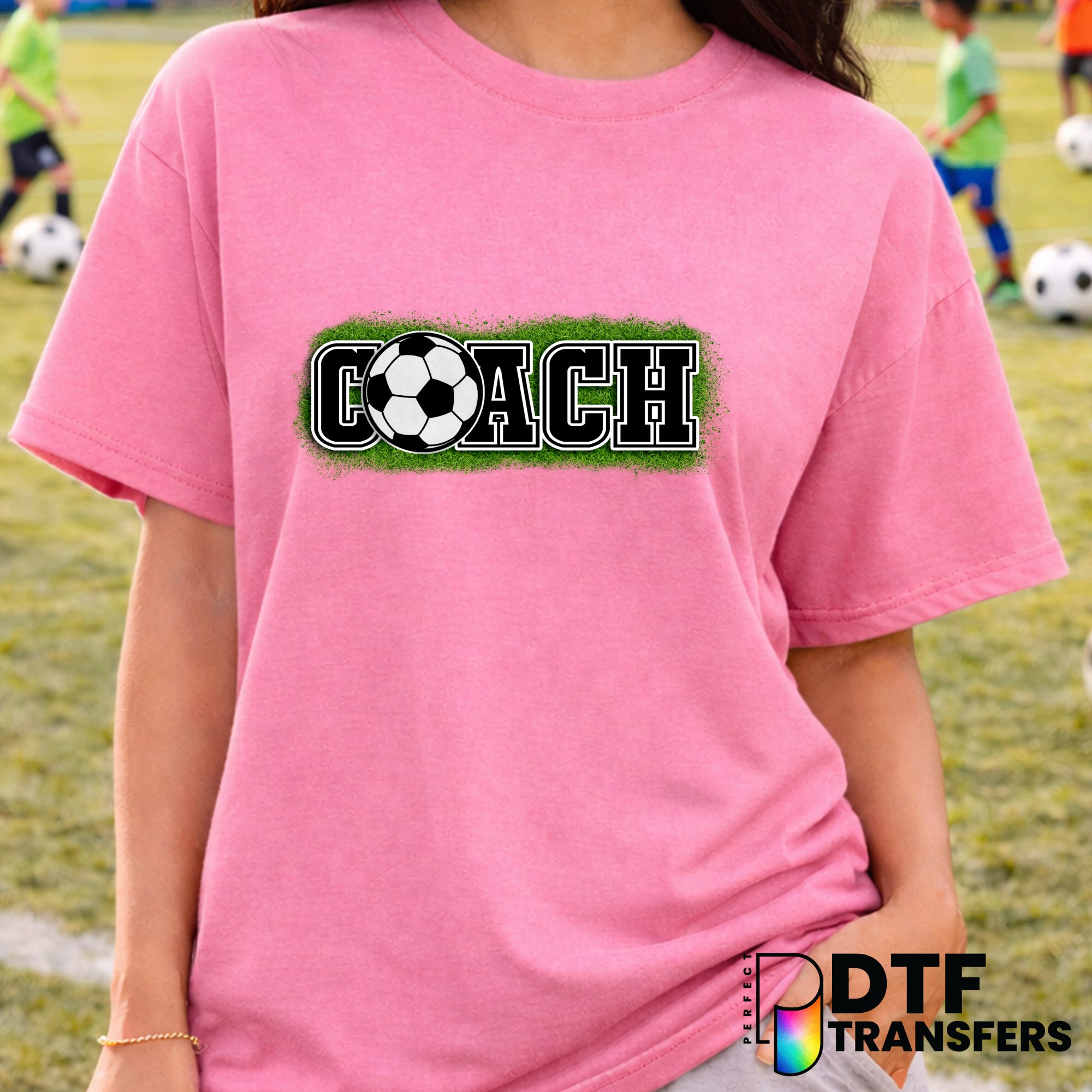 SOCCER COACH – Soccer DTF Transfer