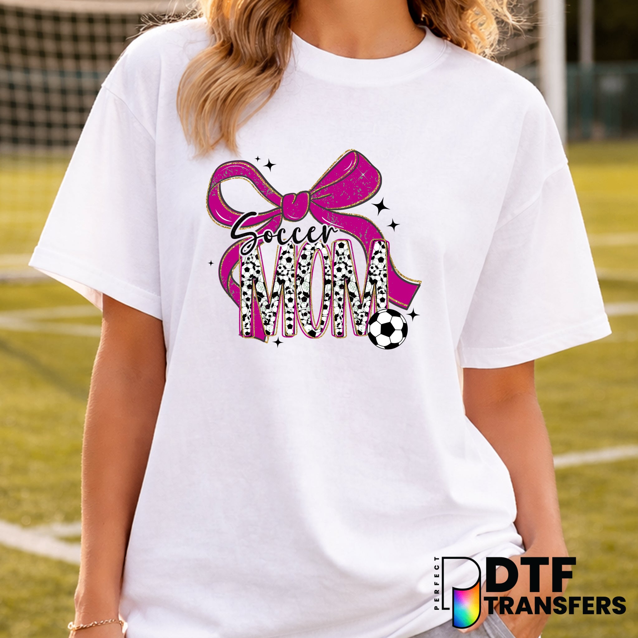 Soccer Mom – Soccer DTF Transfer