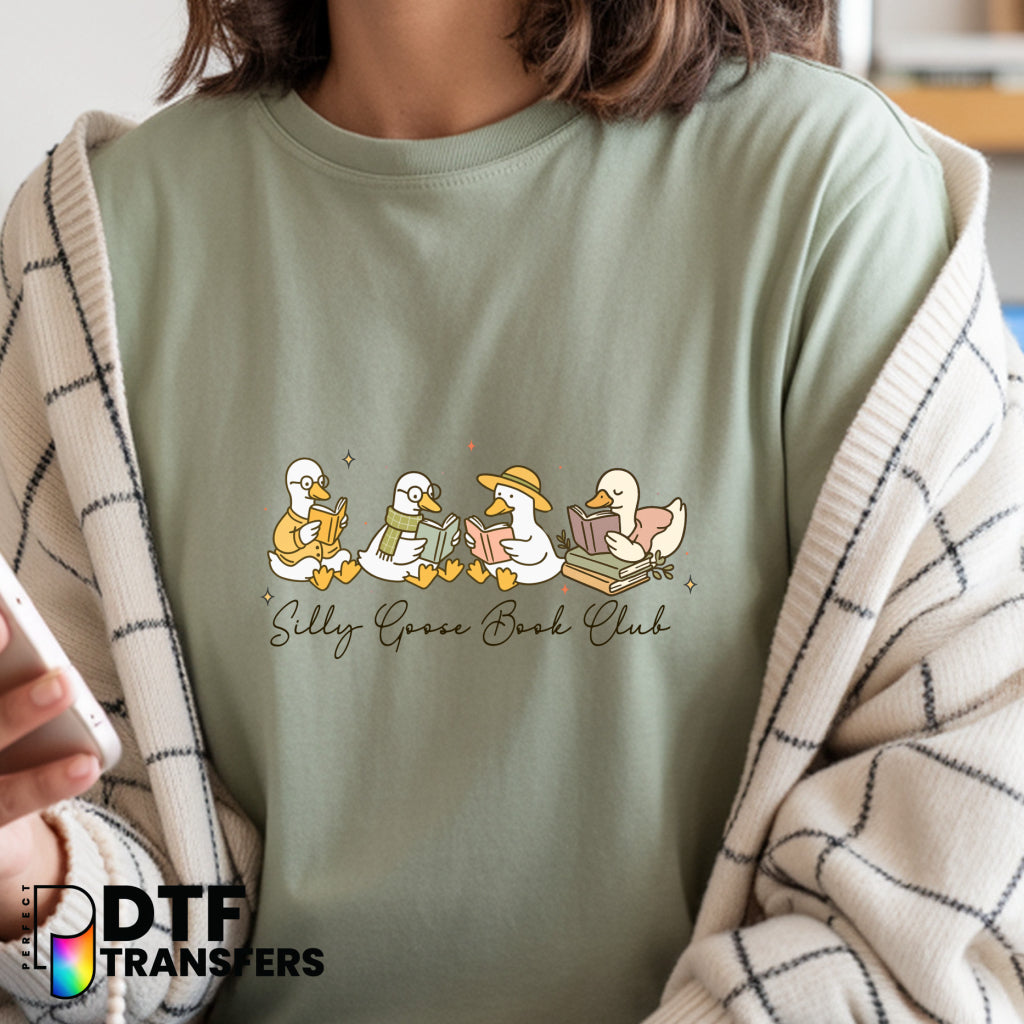 Silly Goose Book Club – Teacher DTF Transfer