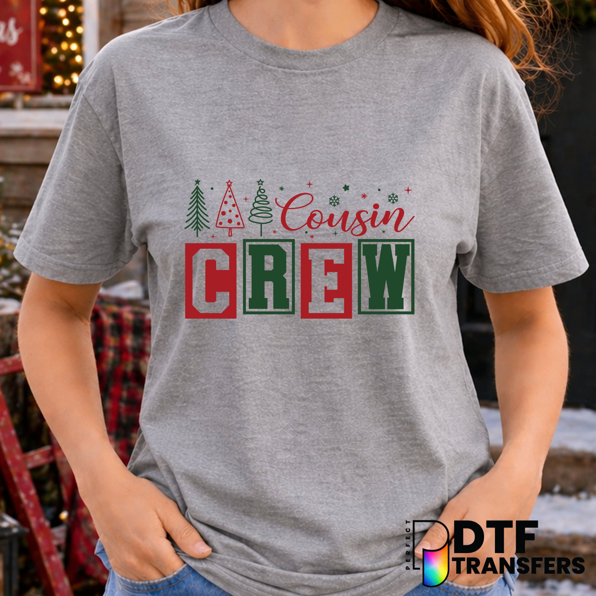Cousin Crew – Christmas DTF Transfer