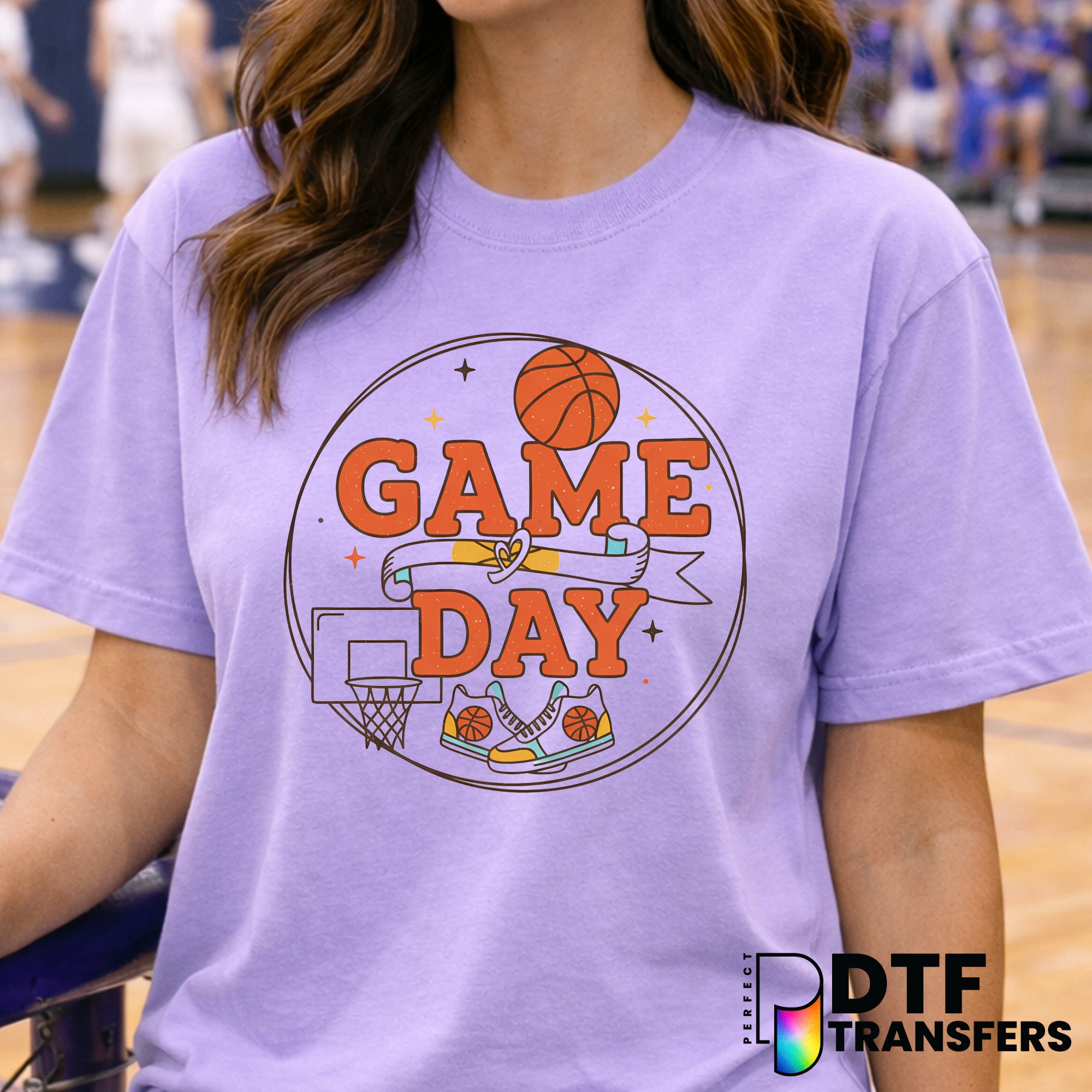 Game Day Basketball – DTF Transfer