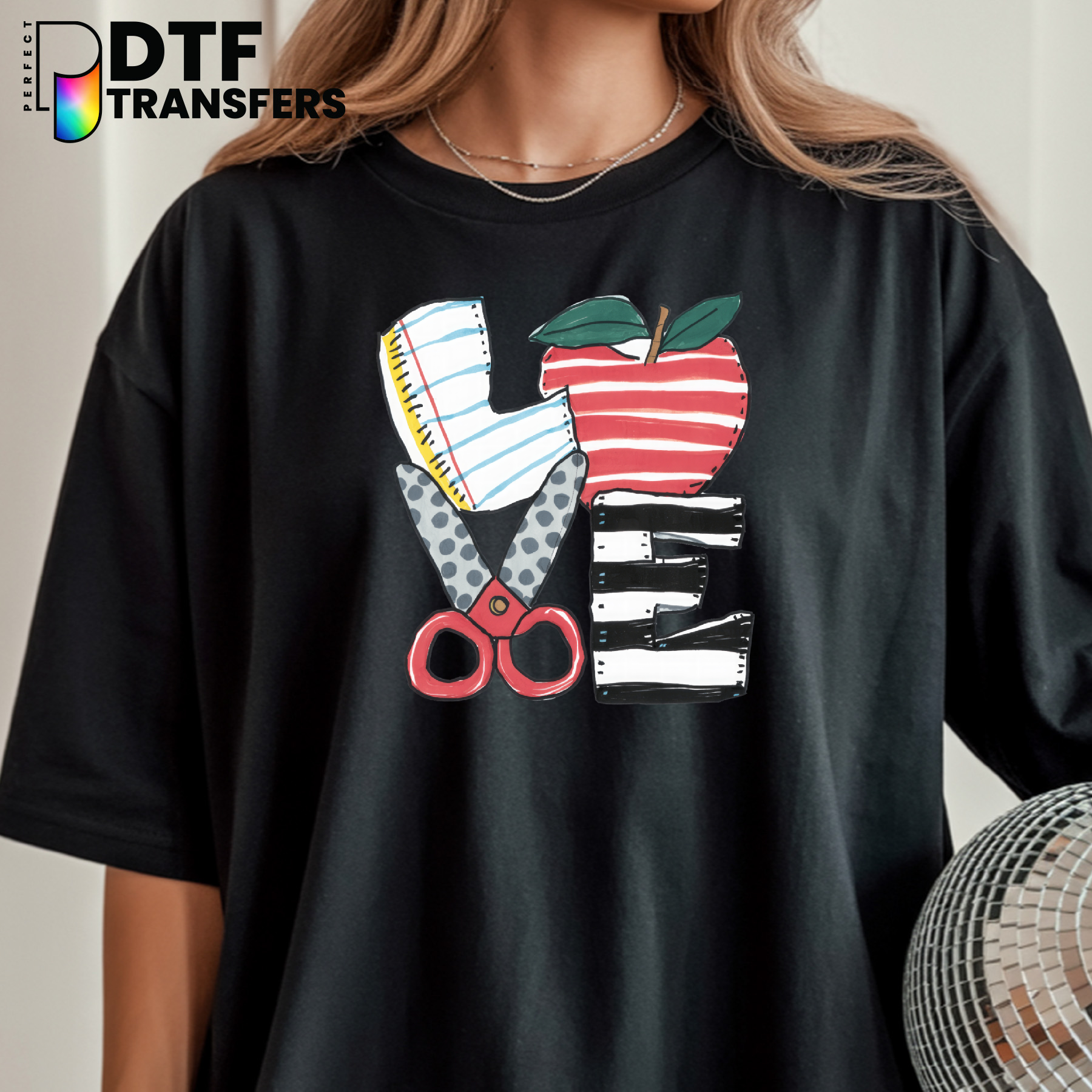 LOVE – Teacher DTF Transfer