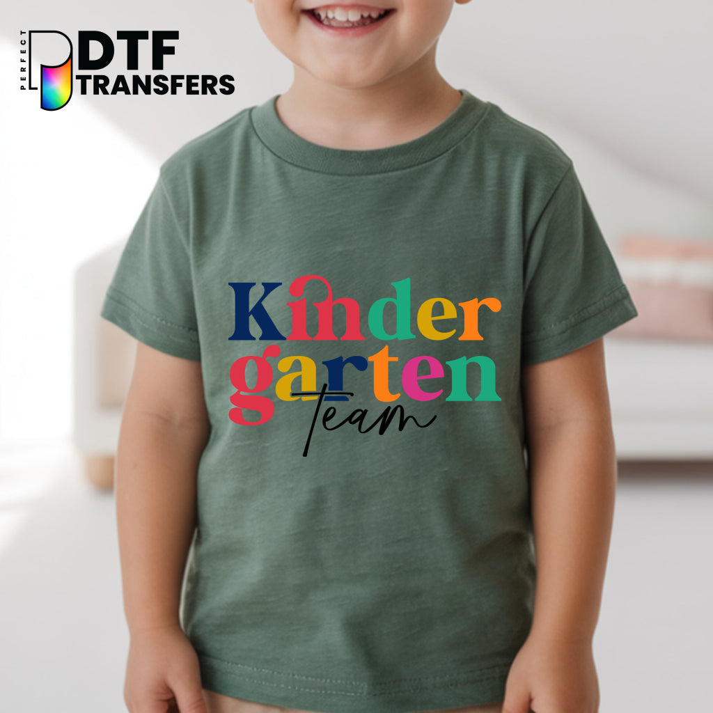 KINDERGARTEN TEAM PRE K – Teacher DTF Transfer