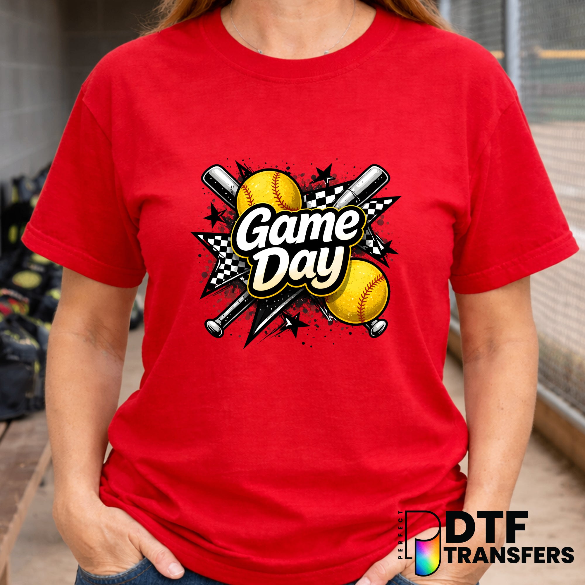 GAME DAY – Softball DTF Transfer