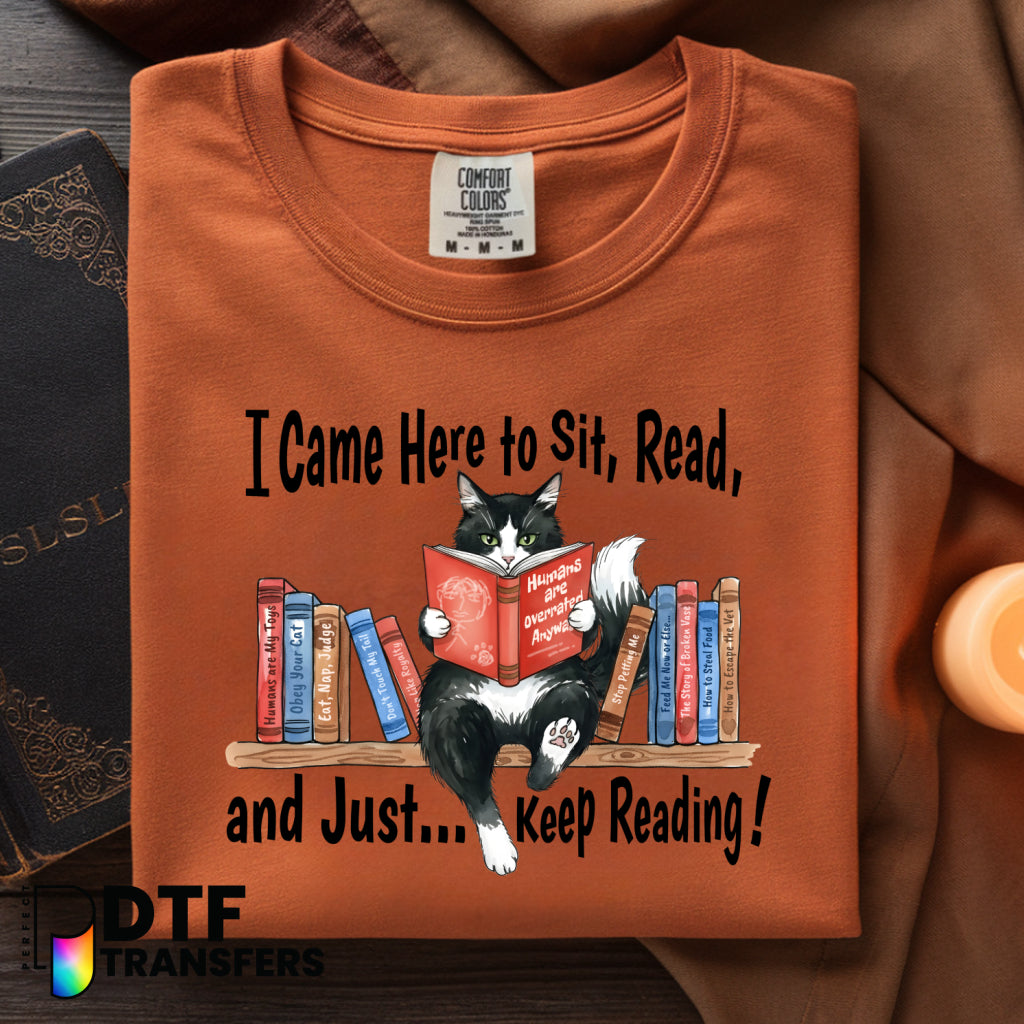 READING IS MY THERAPY – Teacher DTF Transfer