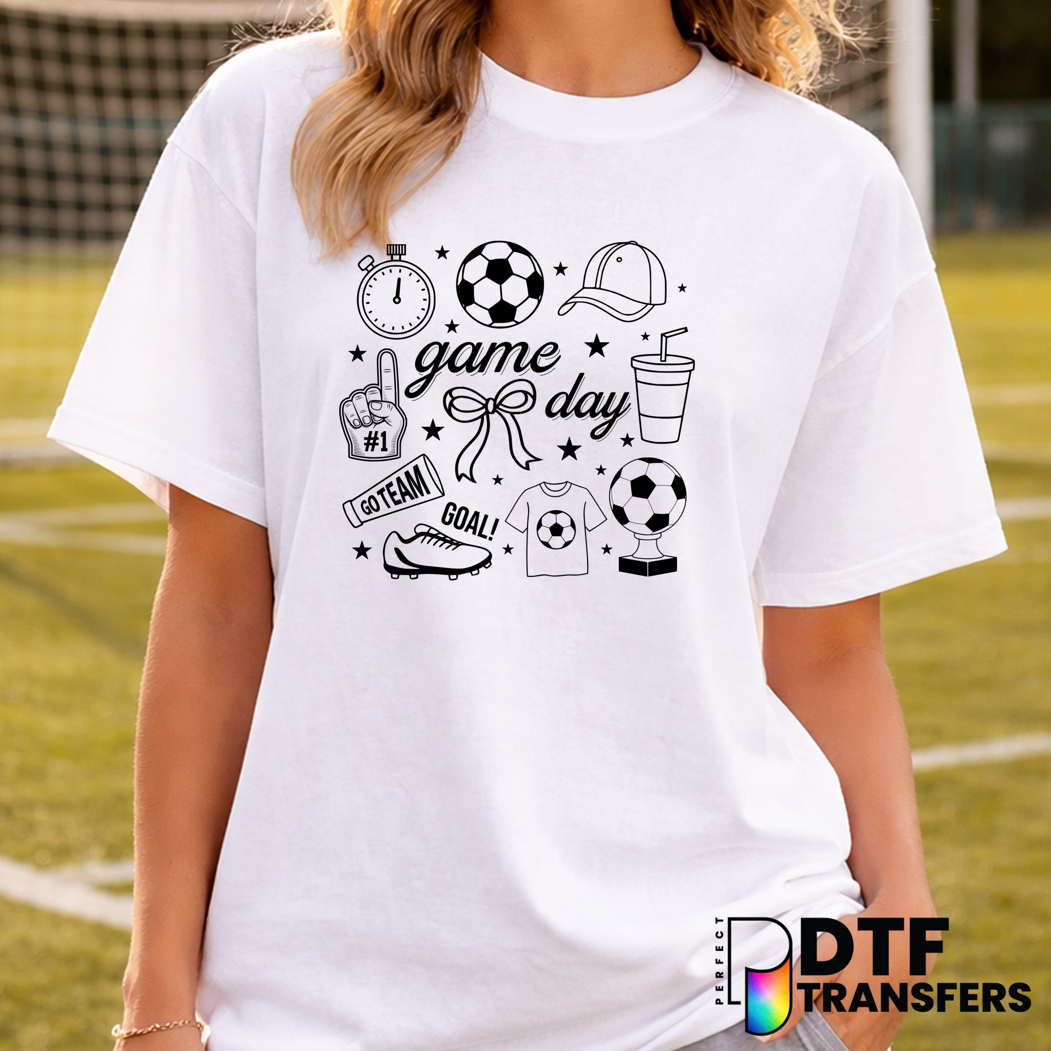 Game Day Soccer – Soccer DTF Transfer