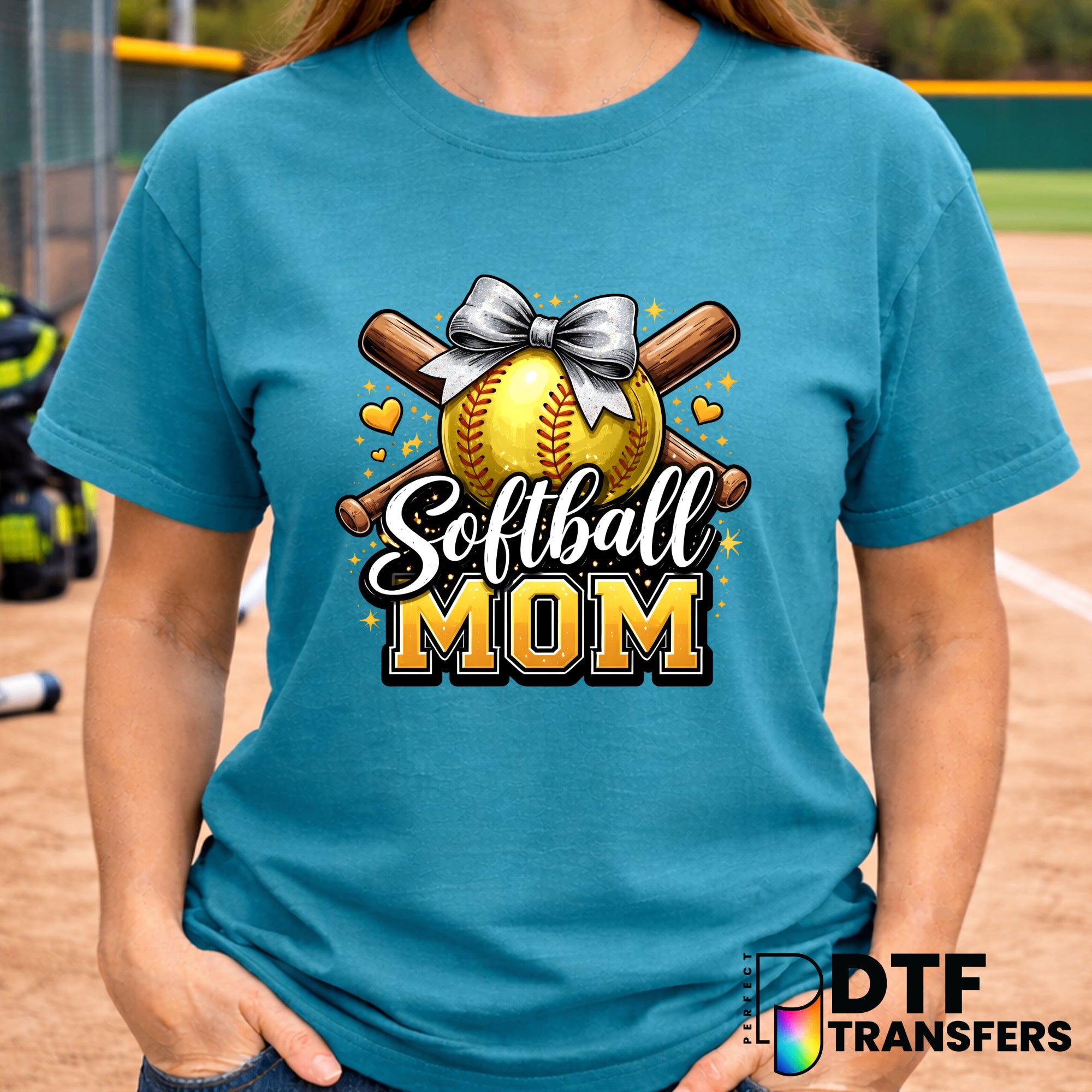 Softball Mom – Softball DTF Transfer