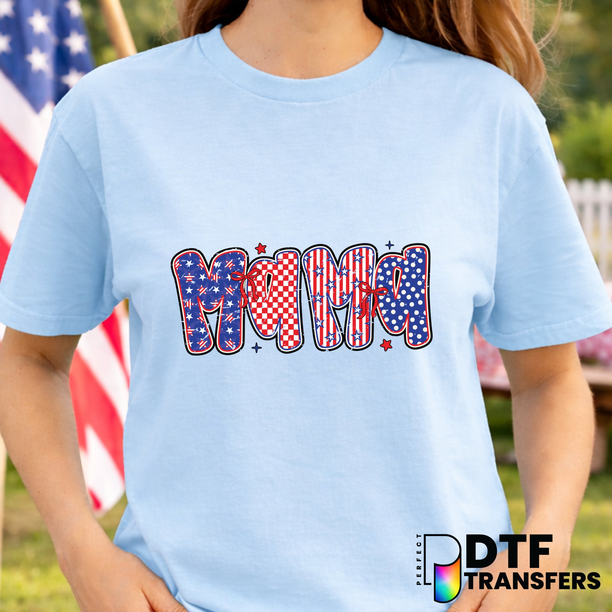 Mama Coquette – Fourth of July DTF Transfer