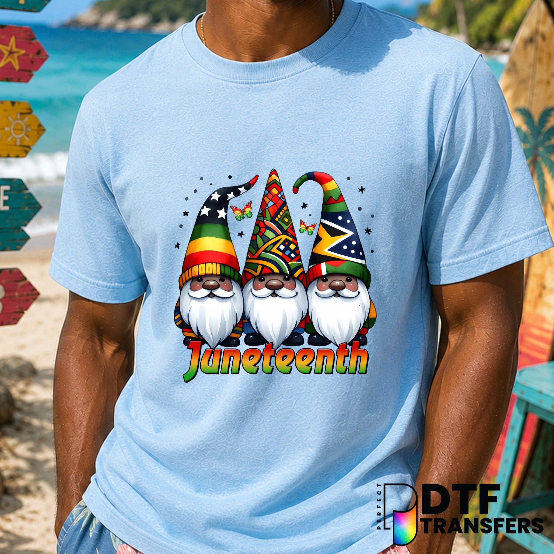 JUNETEENTH FREEDOM – Black History Month DTF Transfer